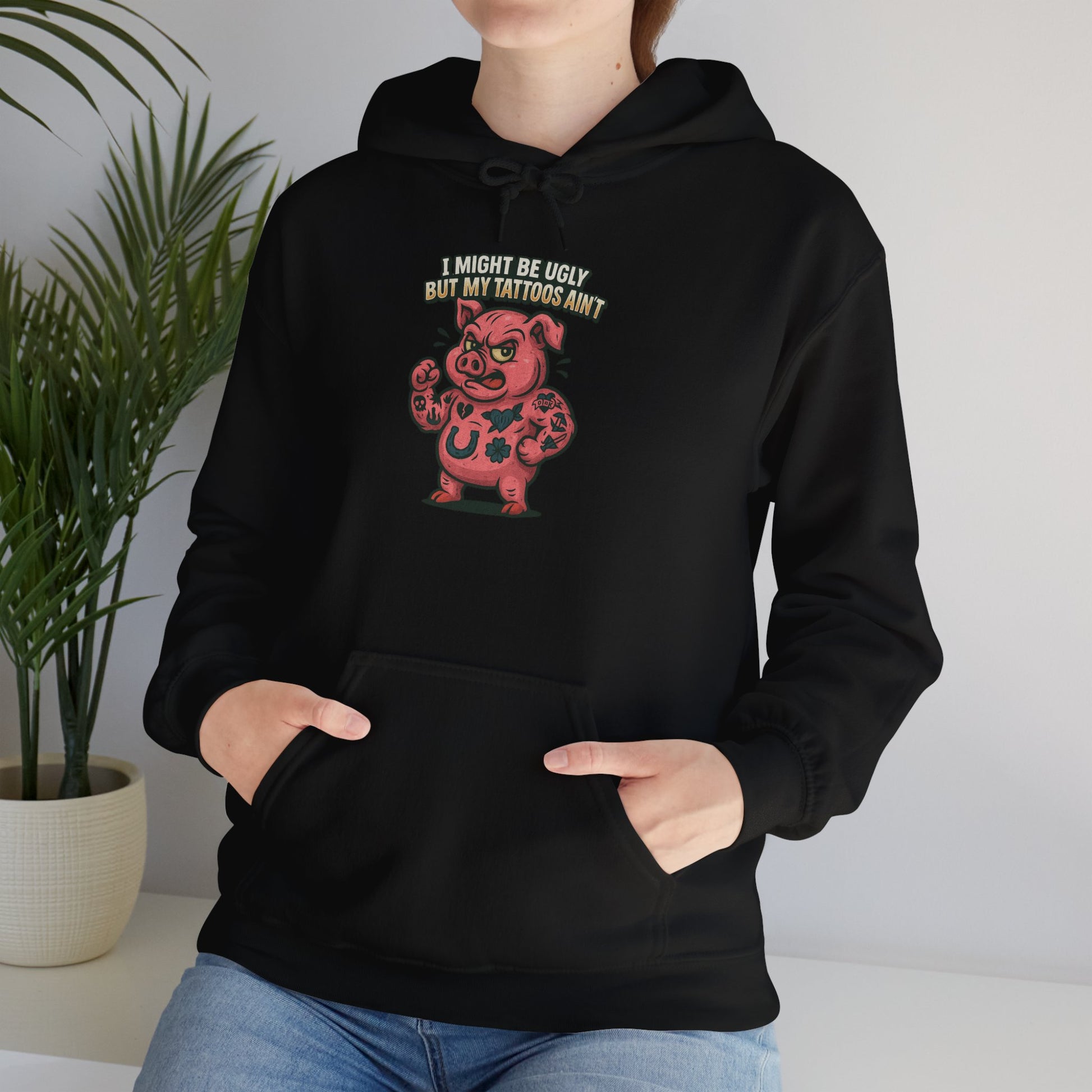 Funny Unisex Hoodie with Quote, Perfect for Gifts, Casual Wear, Halloween, Birthdays, Everyday Comfort