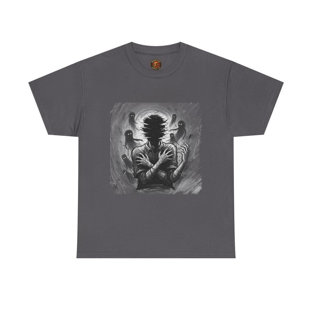 Xian Allen x Trash Cult Shirt – “Don’t Let Them In” | Ghost Spiral Emotional Horror Tee