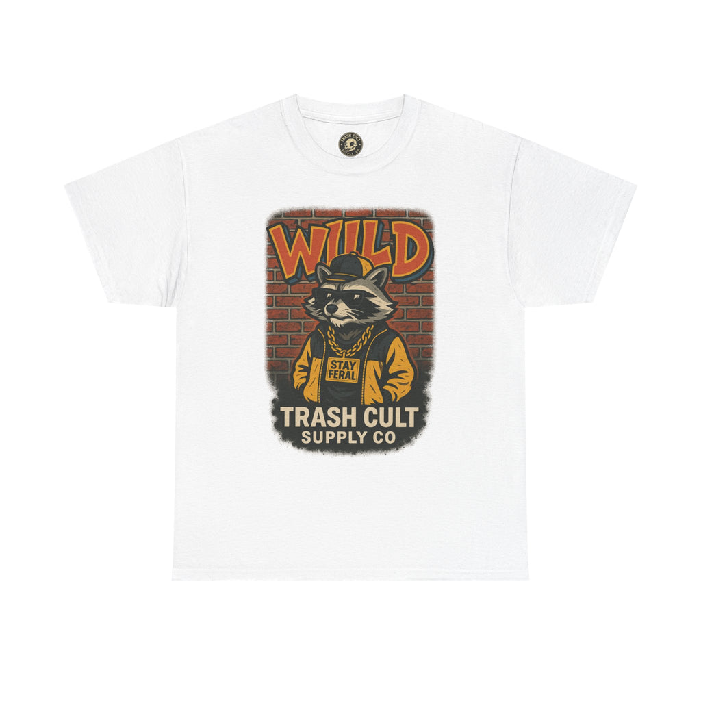 Wild Trash Cult Unisex Tee, Retro Animal T-Shirt, Graphic Tee, Eco-Conscious Apparel, Gift for Nature Lovers, Casual Streetwear