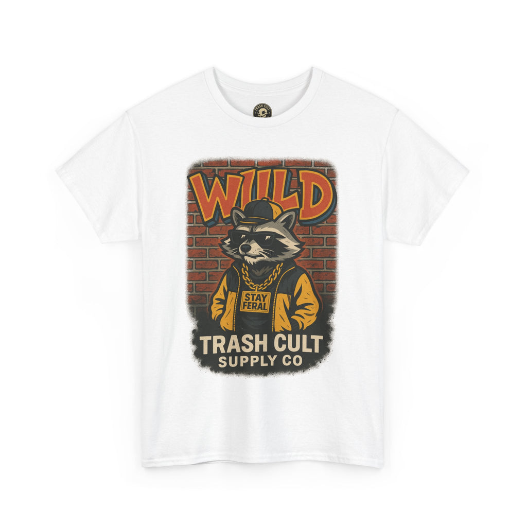 Wild Trash Cult Unisex Tee, Retro Animal T-Shirt, Graphic Tee, Eco-Conscious Apparel, Gift for Nature Lovers, Casual Streetwear