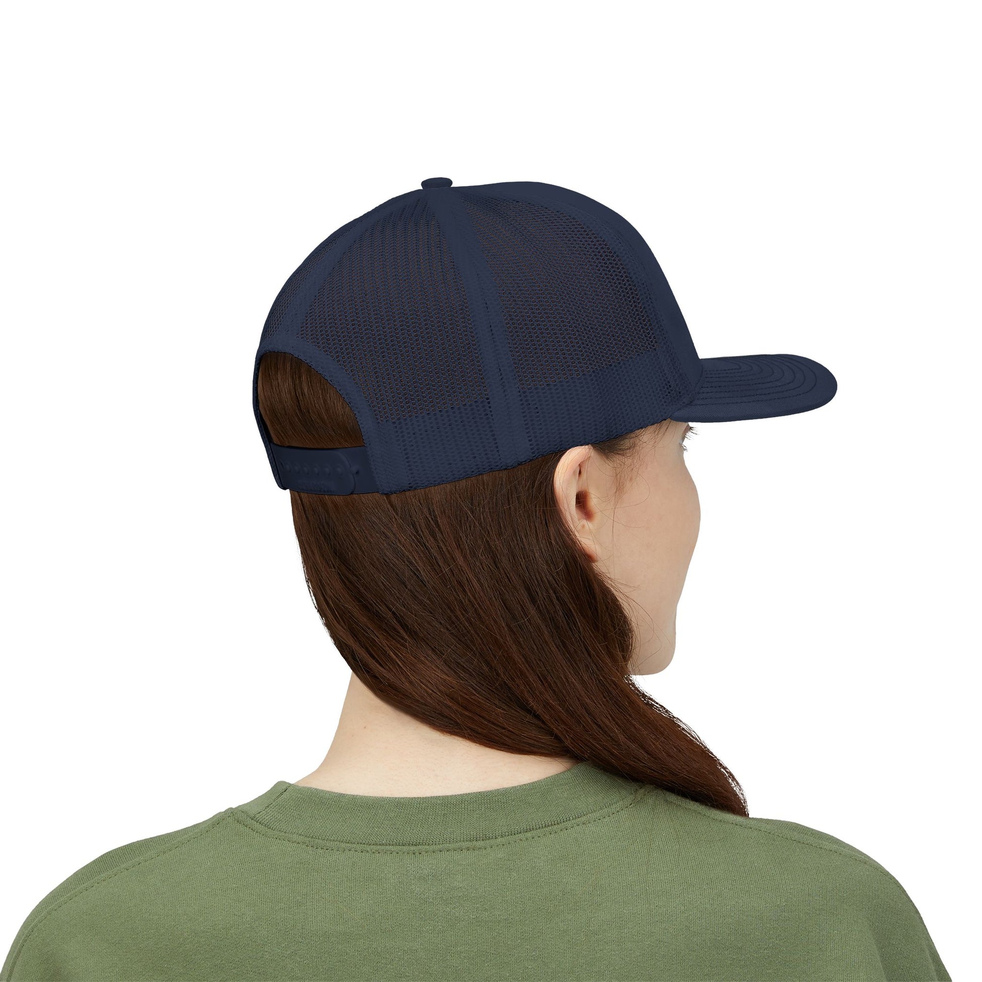 Trash Cult Supply Co. Trucker Hat – Embroidered Logo Snapback Cap