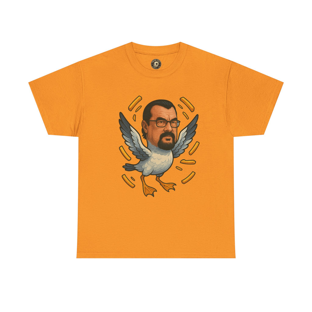 Steven Seagull Shirt – Funny New School Caricature Tee | Gildan 5000 Unisex Cotton Shirt