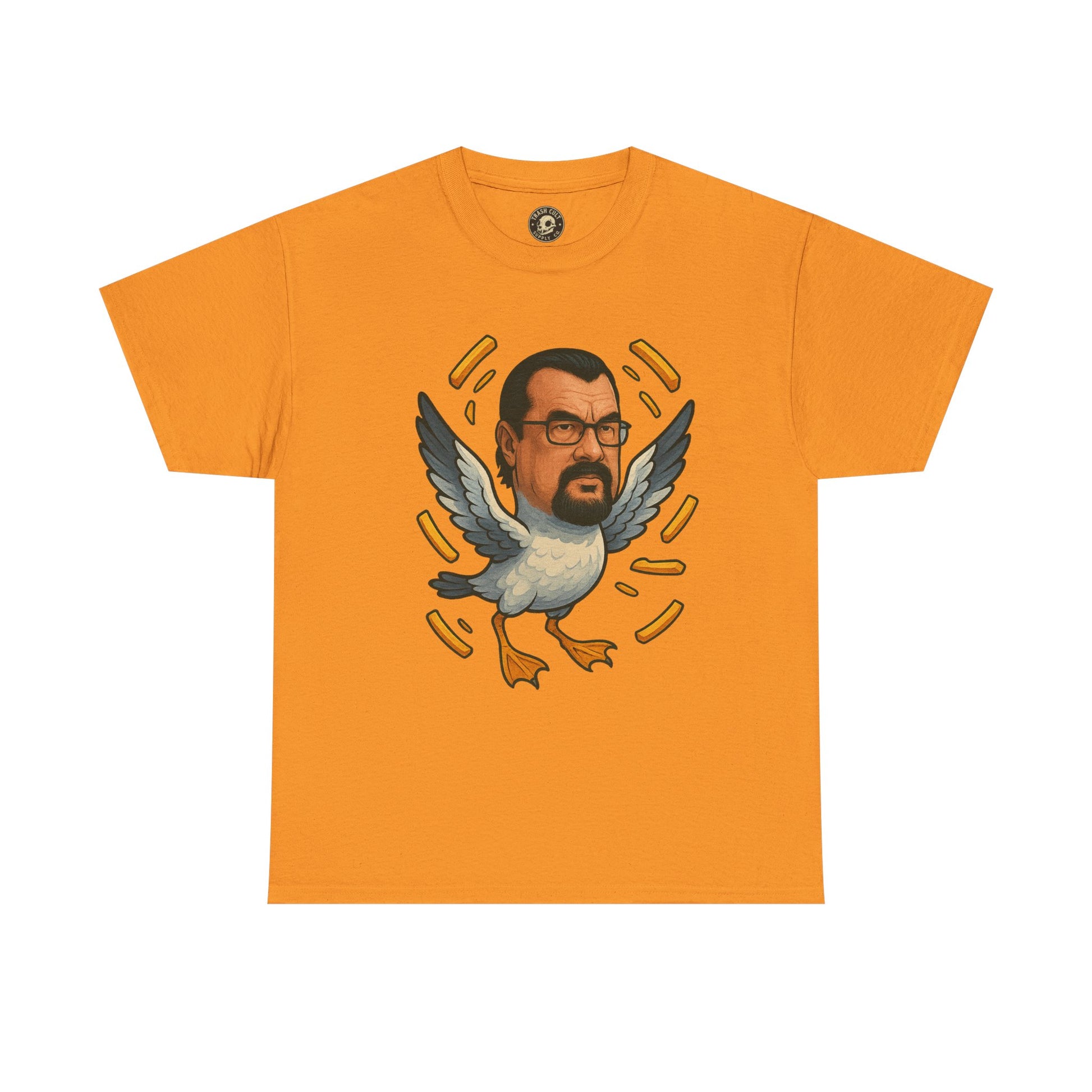 Steven Seagull Shirt – Funny New School Caricature Tee | Gildan 5000 Unisex Cotton Shirt