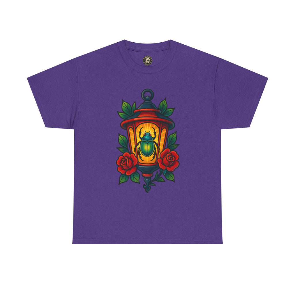 Vintage Lantern Beetle Unisex Heavy Cotton Tee - Eccentric Nature Lover Gift, 90s Aesthetic T-Shirt, Botanical Art Apparel, Summer [...]