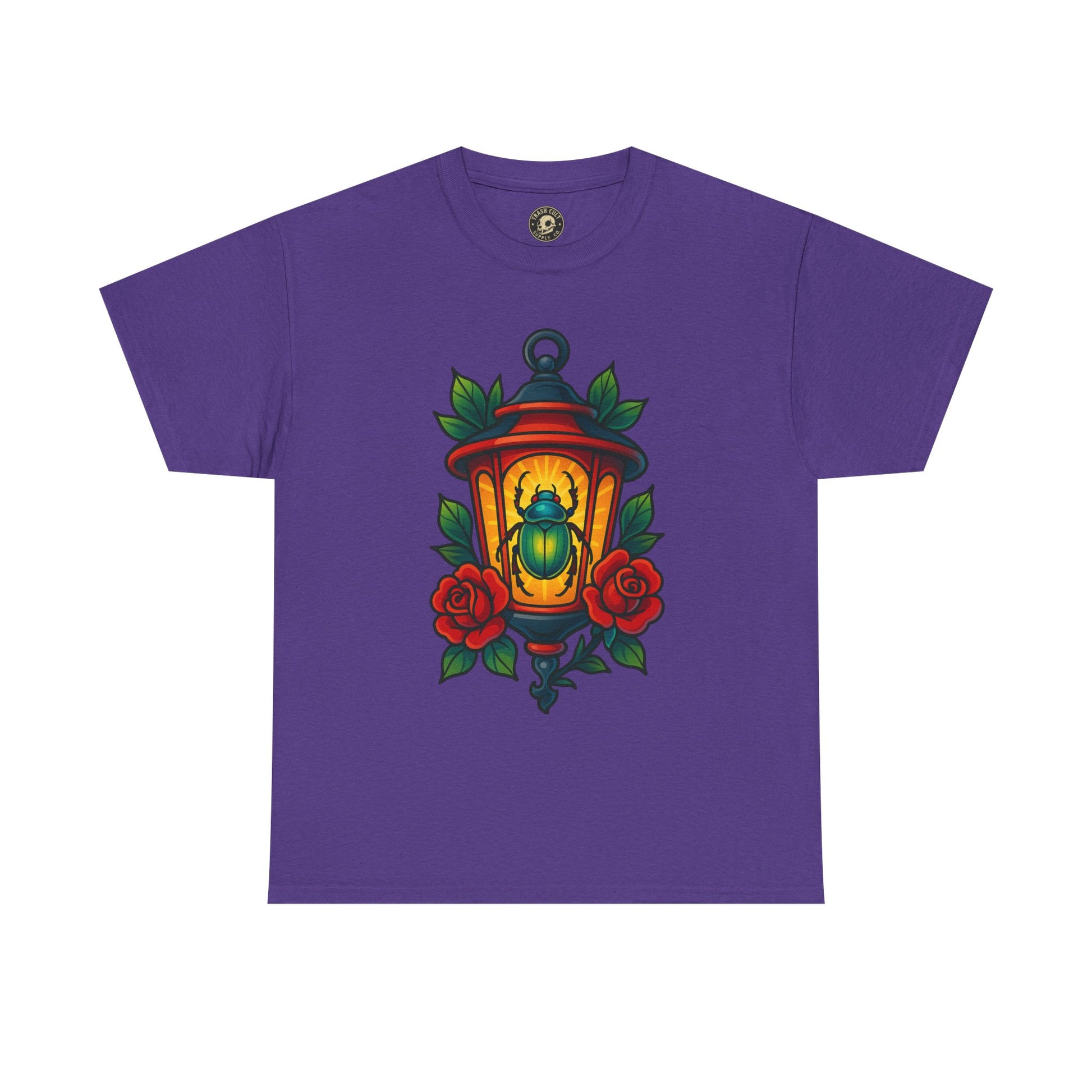 Vintage Lantern Beetle Unisex Heavy Cotton Tee - Eccentric Nature Lover Gift, 90s Aesthetic T-Shirt, Botanical Art Apparel, Summer [...]