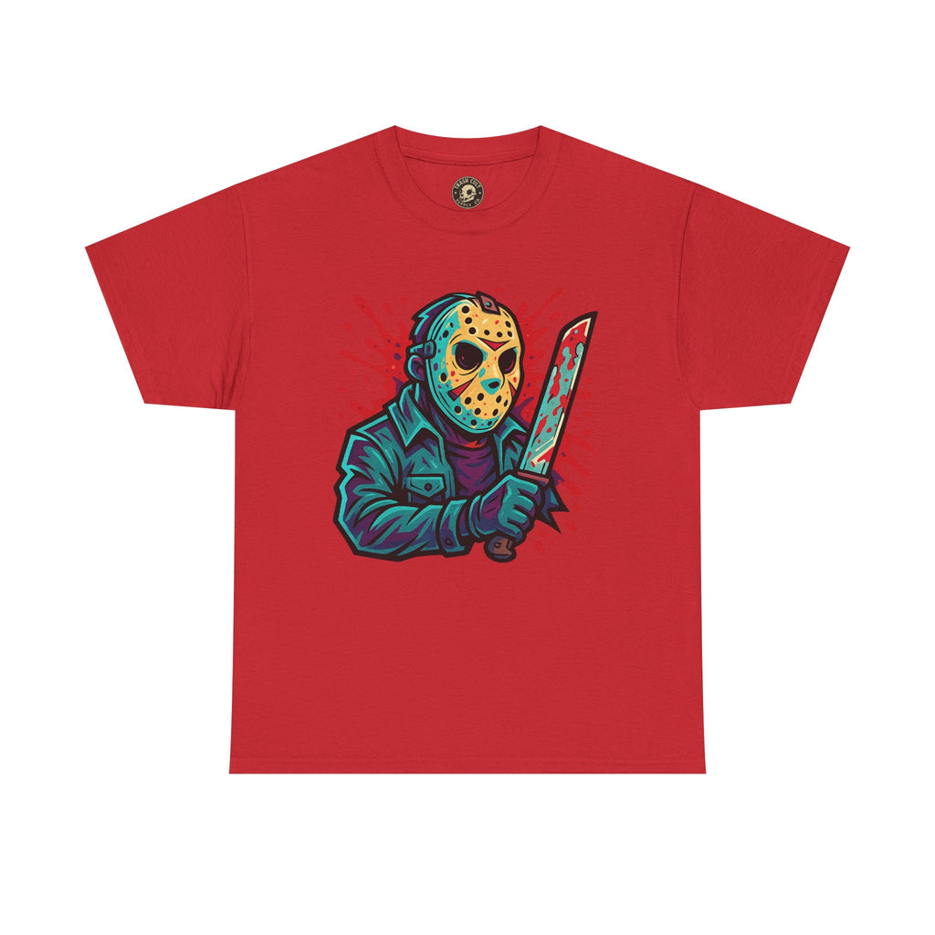 Jason Voorhees Graffiti Shirt – New School Horror Art on Gildan 5000