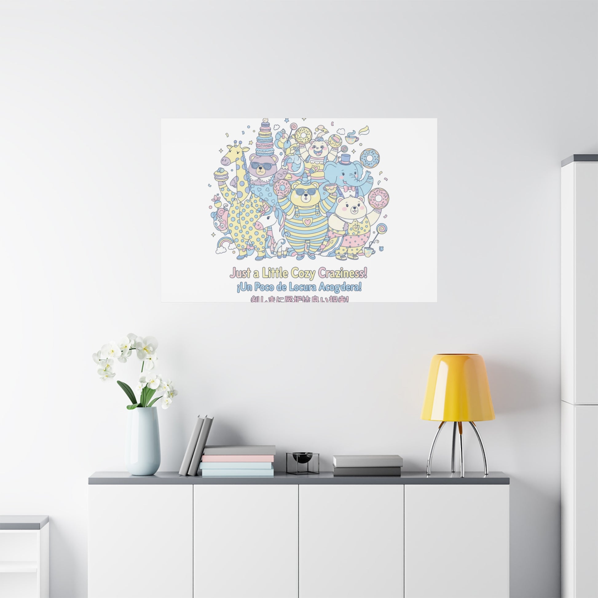 Cozy Craziness Canvas | mildly unhinged cute, whimsical weird