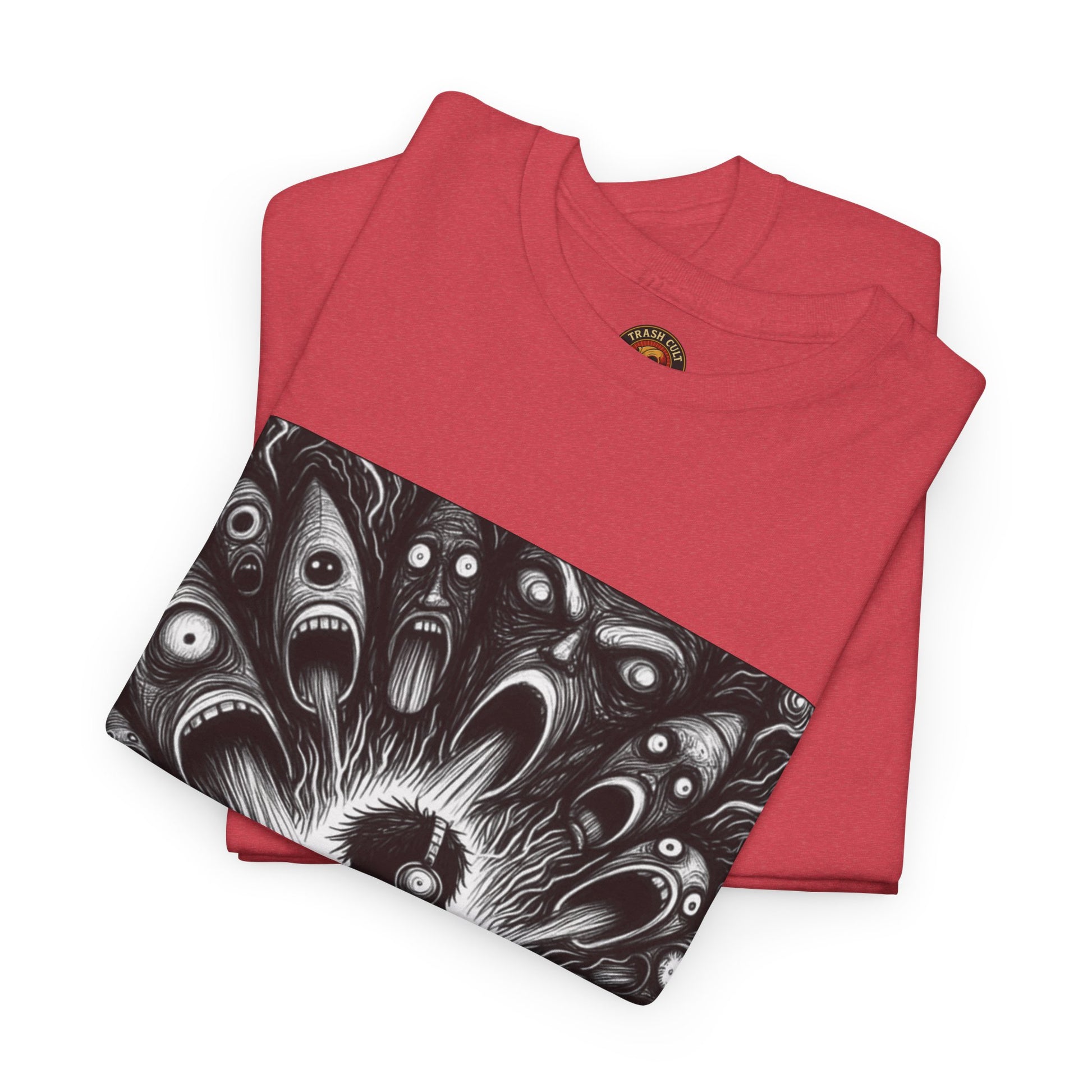 Xian Allen x Trash Cult Shirt – “Turn It Up Louder” | Screaming Chaos Headphones Tee