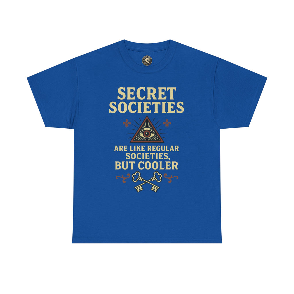 Secret Societies Shirt – Illuminati Eye Graphic Tee – Gildan 5000 Soft Cotton – Trash Cult Vintage Design