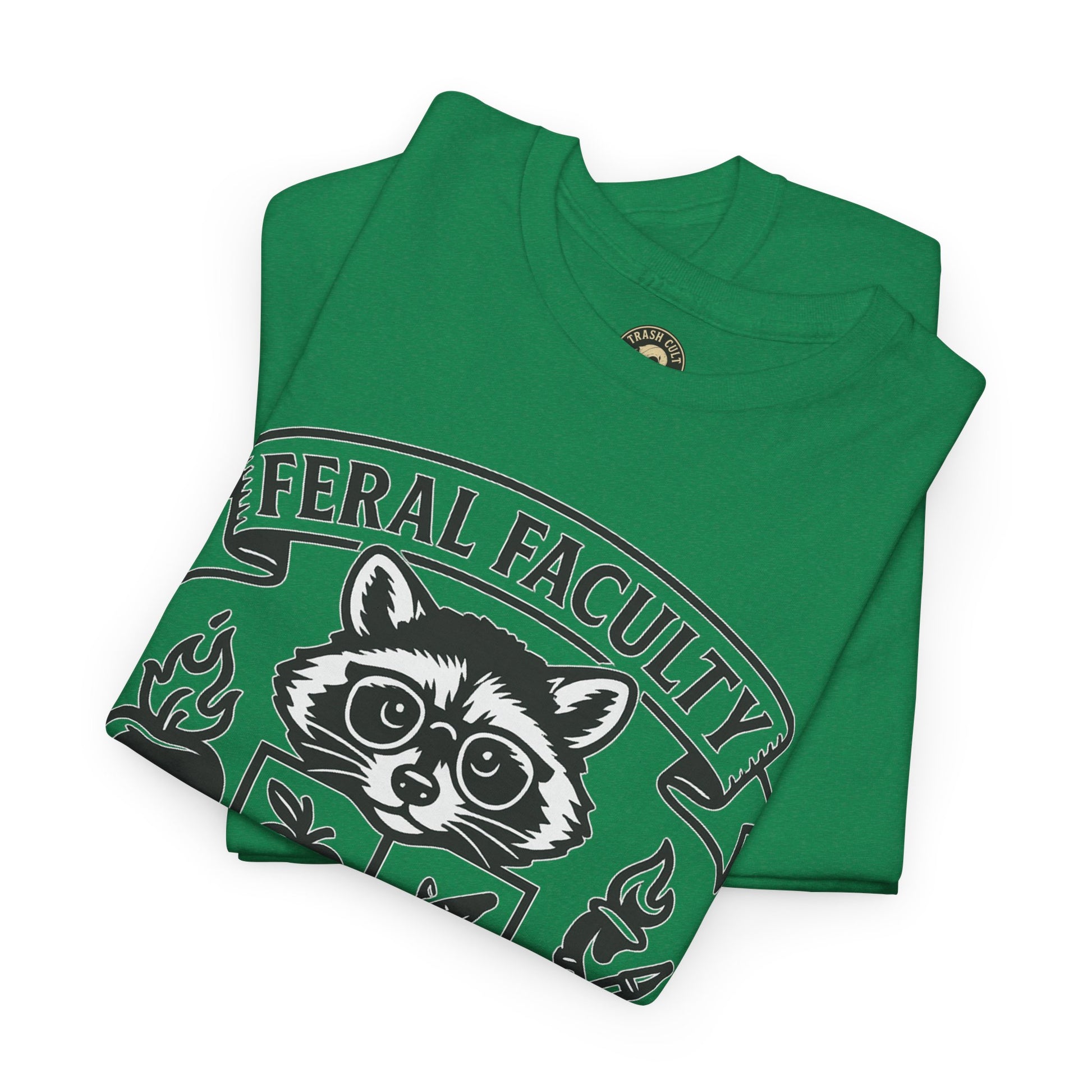 Feral Faculty Tee, Fun Teacher Shirt, Animal Lover Gift, Cool Graphic Tee, Casual Everyday Wear, Unisex Cotton T-Shirt
