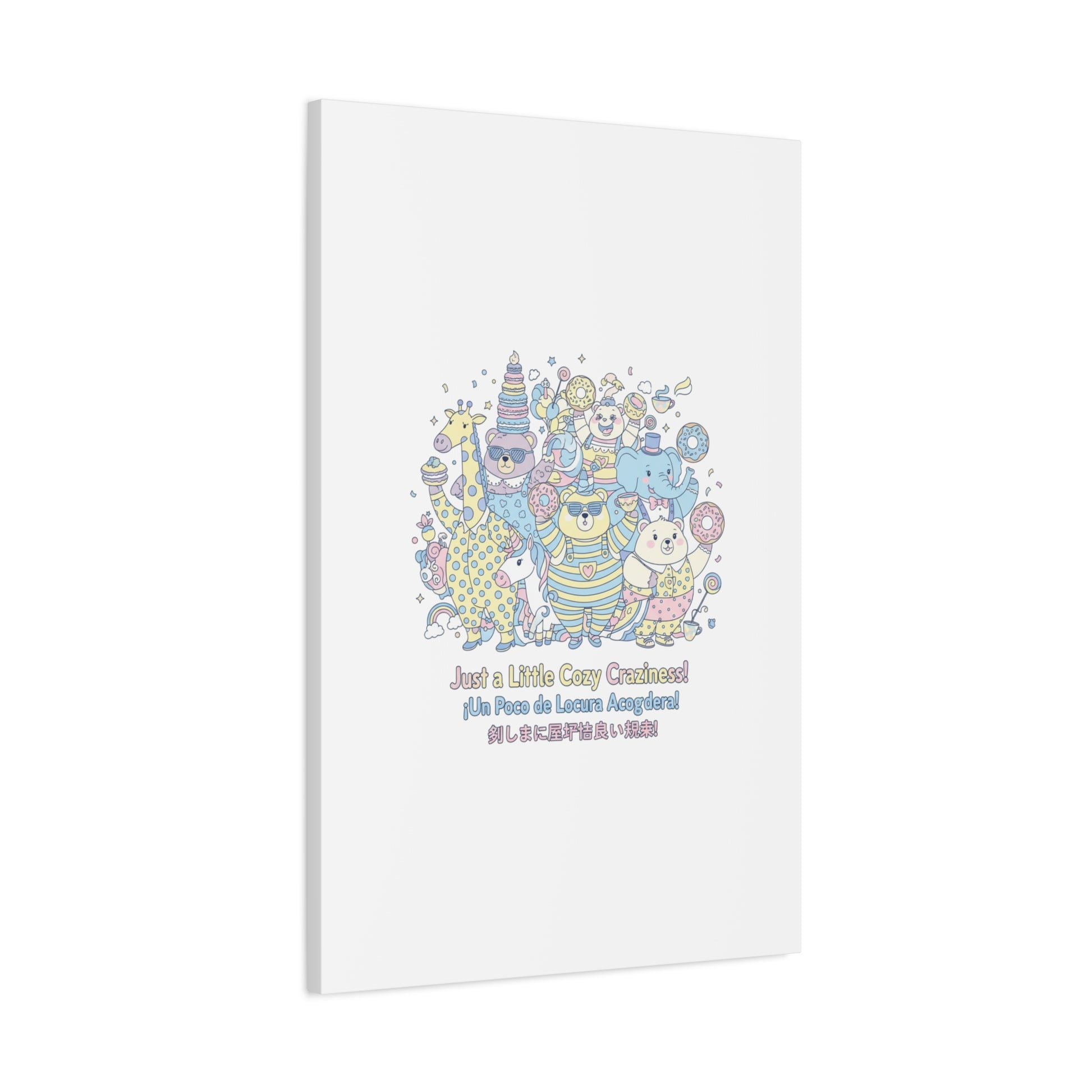 Cozy Craziness Canvas | mildly unhinged cute, whimsical weird