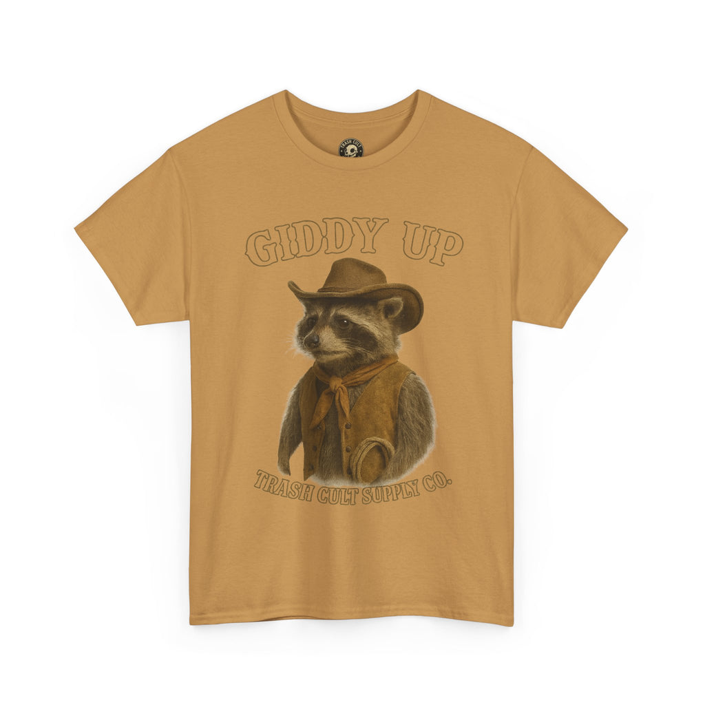 Giddy Up Graphic Tee, Funny Tee, Unisex Cowboy Shirt, Casual Wear, Gift for Him/Her