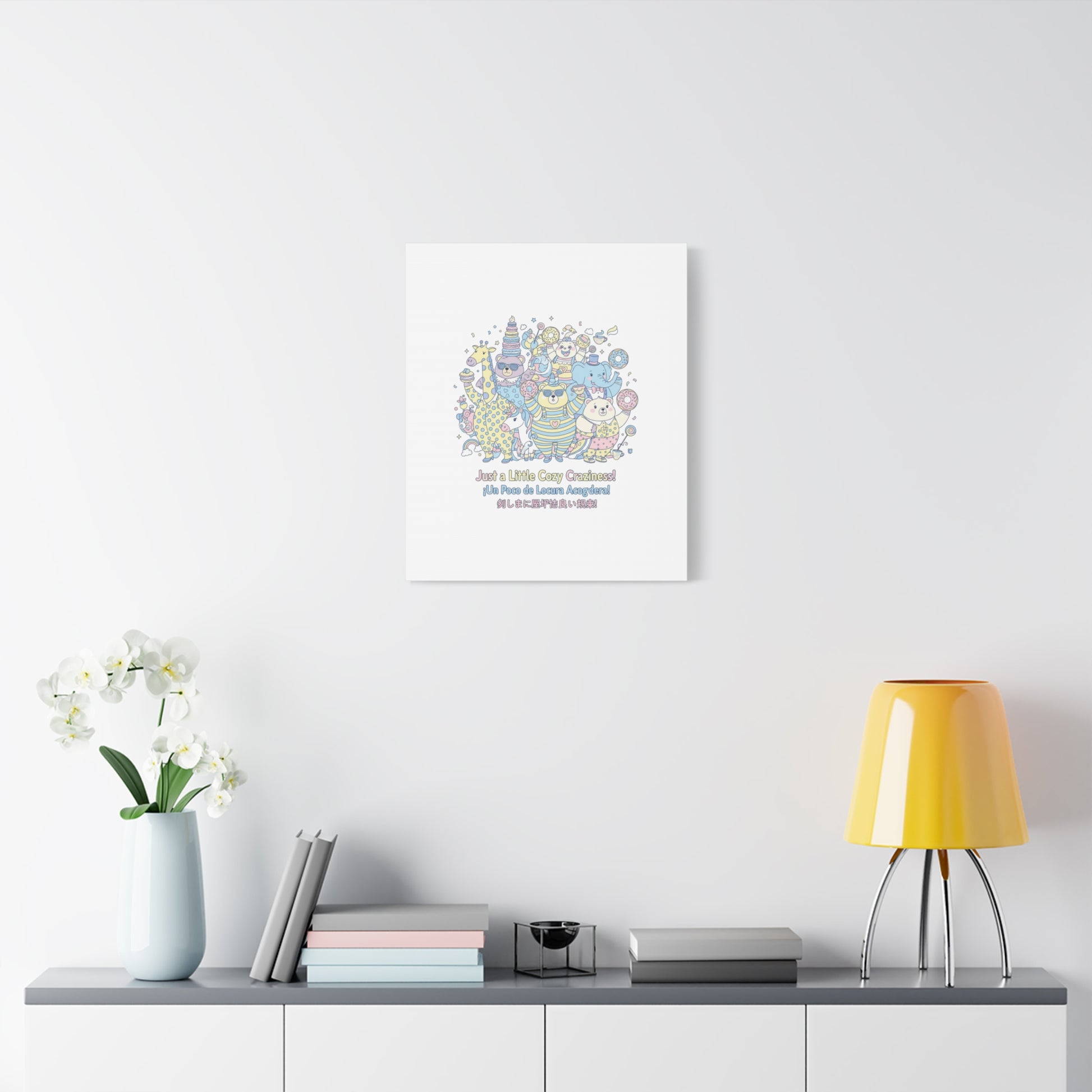 Cozy Craziness Canvas | mildly unhinged cute, whimsical weird