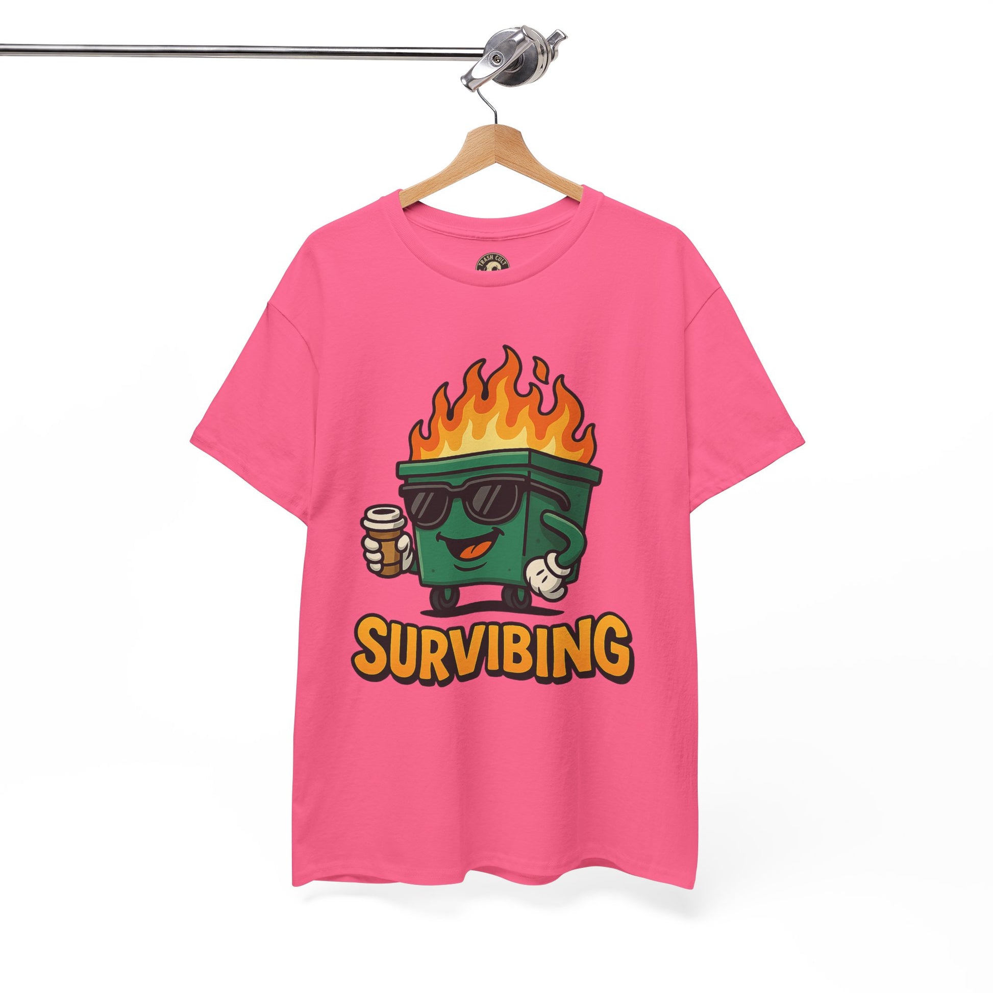 Survibing Shirt – High Visibility Safety Colors – Gildan 5000 Unisex Tee