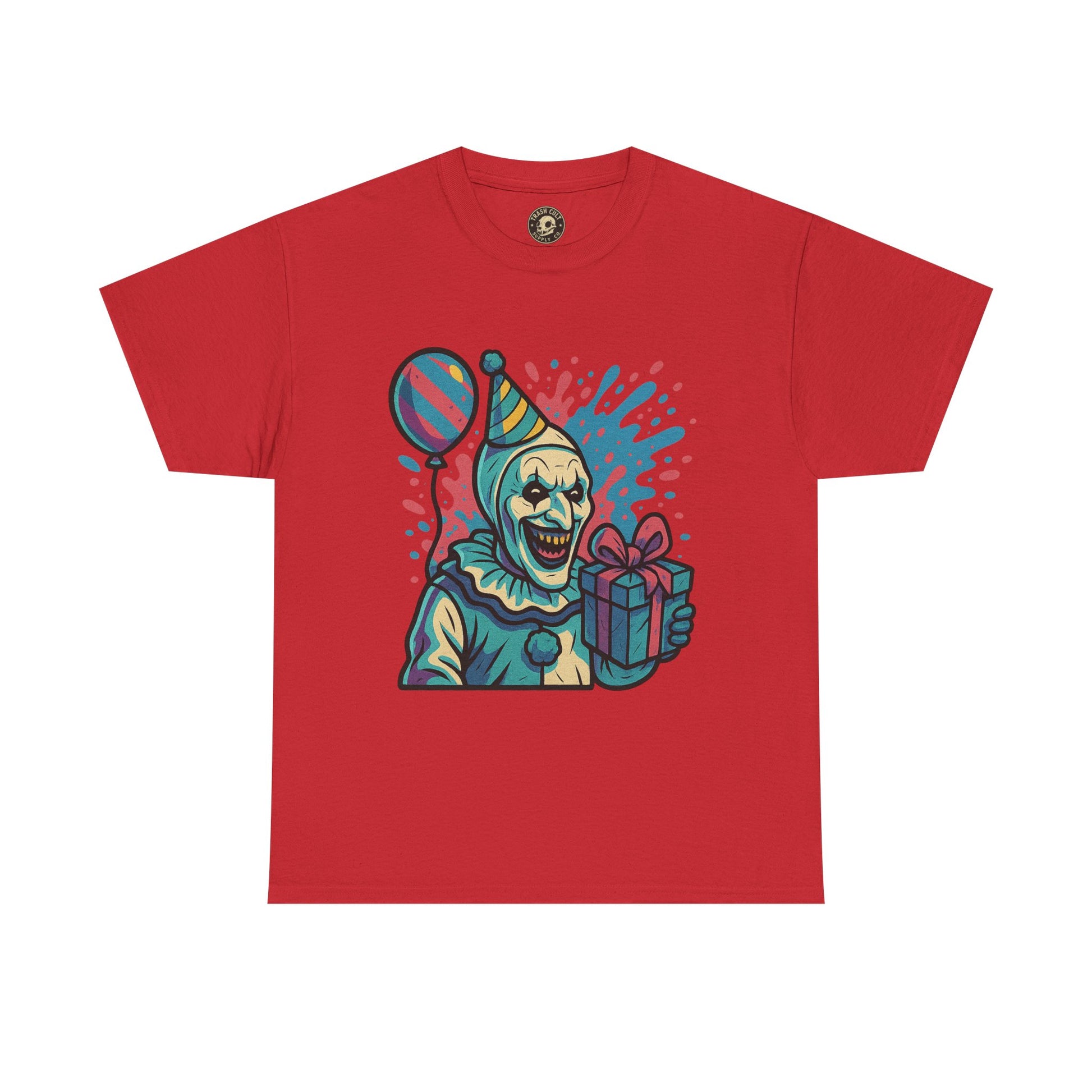 Art the Clown Birthday Shirt – New School Graffiti Horror Tee on Gildan 5000