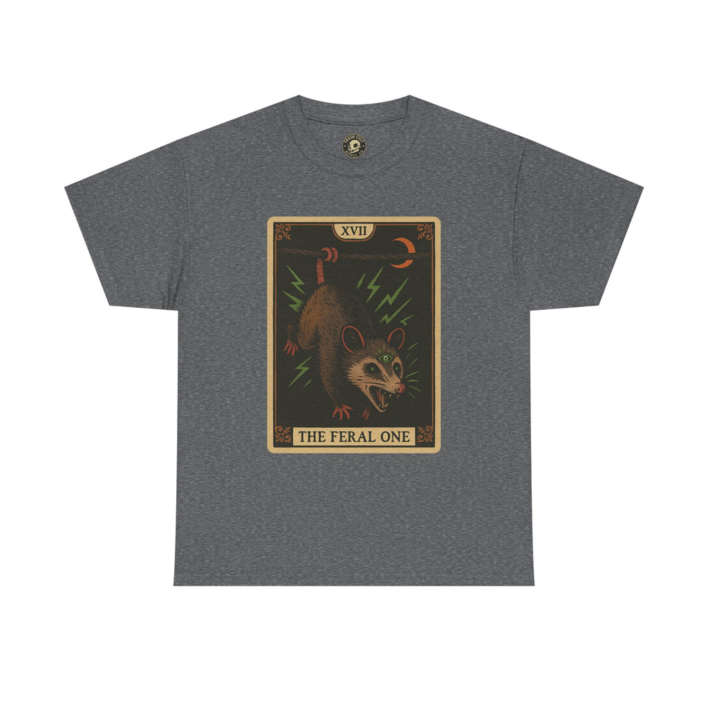 Feral One Graphic Tee - Quirky Unisex T-Shirt, Vintage Inspired, Animal Art, Casual Wear, Gifts for Him/Her