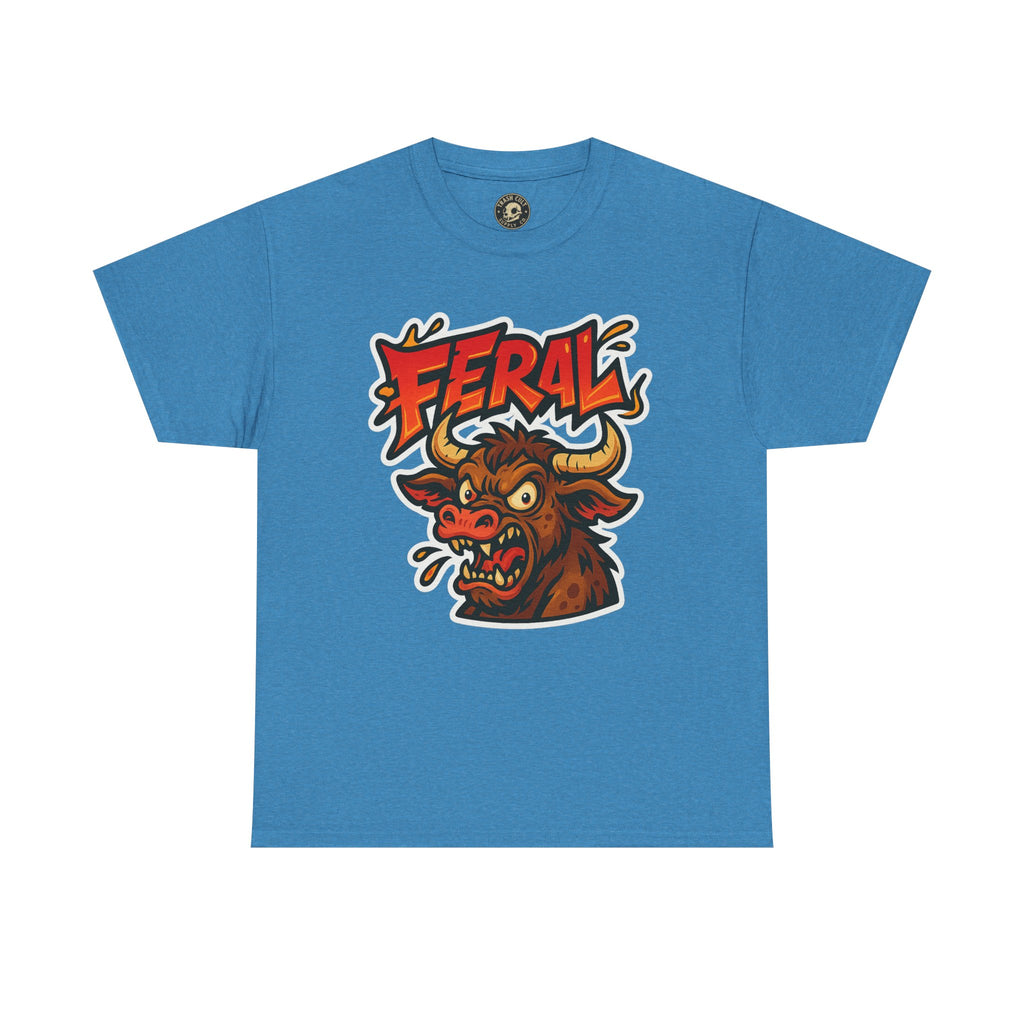 Feral Graphic Tee, Unisex T-Shirt for Animal Lovers, Casual Wear, Birthday Gift, Unique Design, Everyday Style