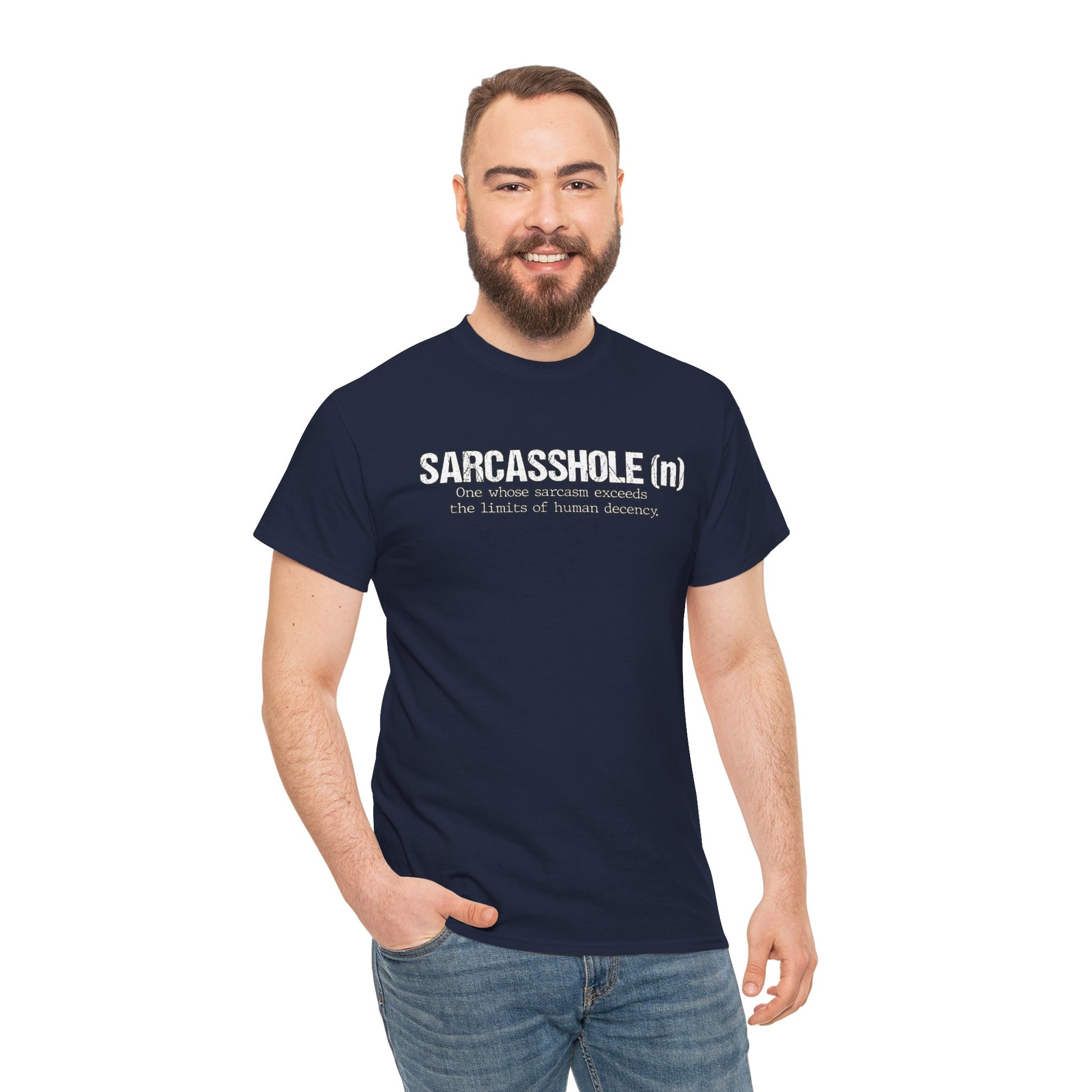 Sarcasshole Definition T-Shirt – Funny Sarcasm Graphic Tee