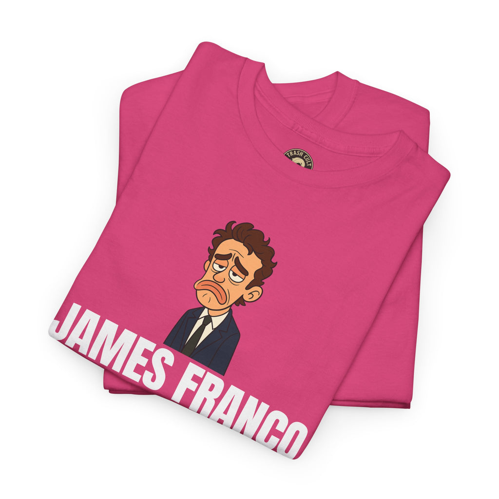 Disappointed James Franco Parody Shirt – “Saved My Life, Got a Lousy Handjob” Funny Cartoon Tee