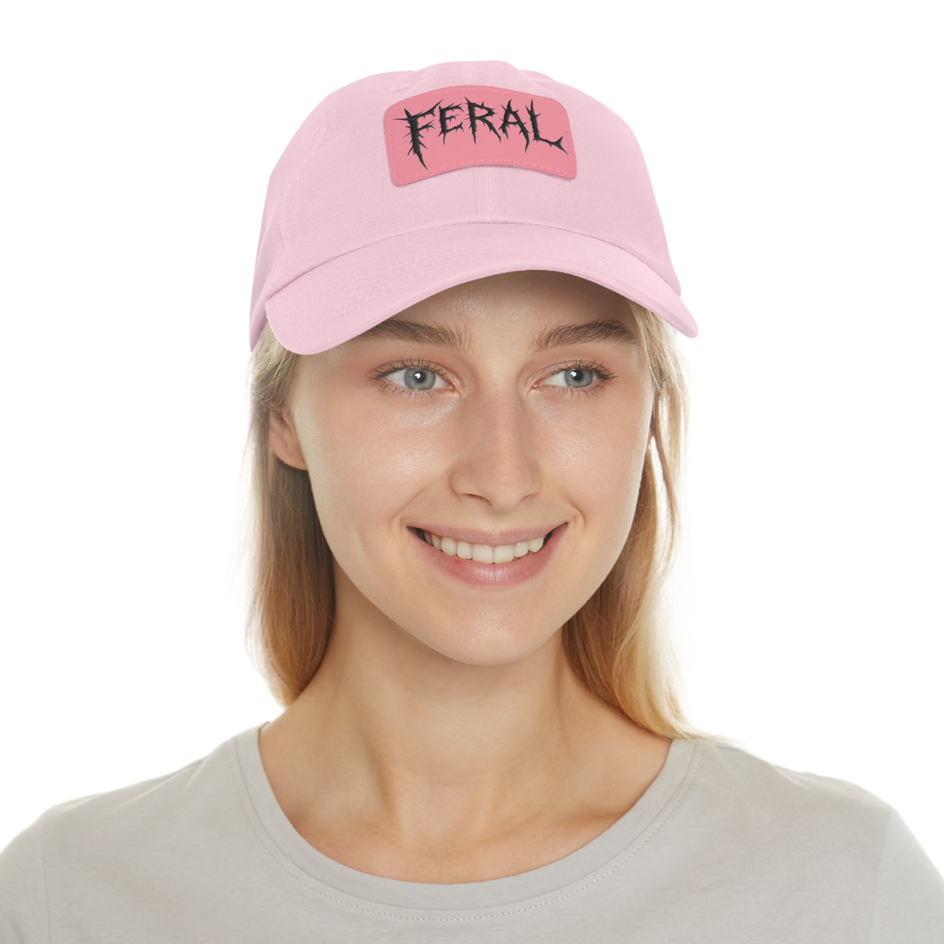 FERAL Embroidered Leather Patch Hat – Trash Cult Supply Co.