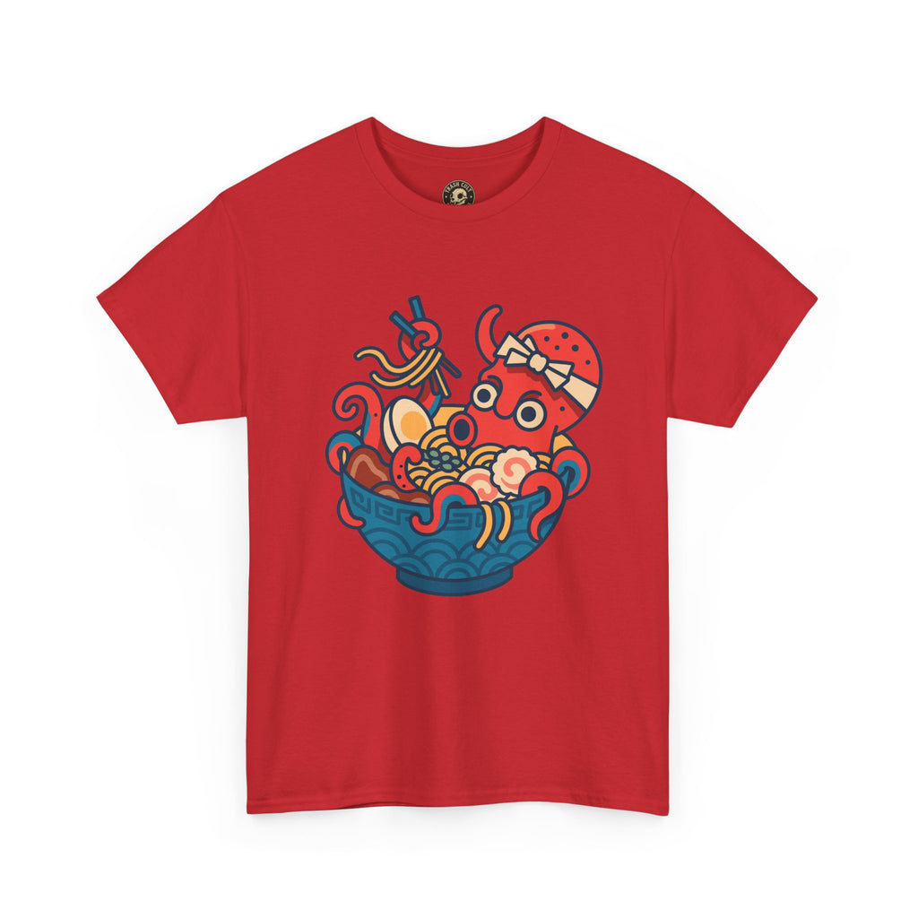 Octopus Ramen Bowl Shirt – Funny Japanese Noodle Graphic Tee