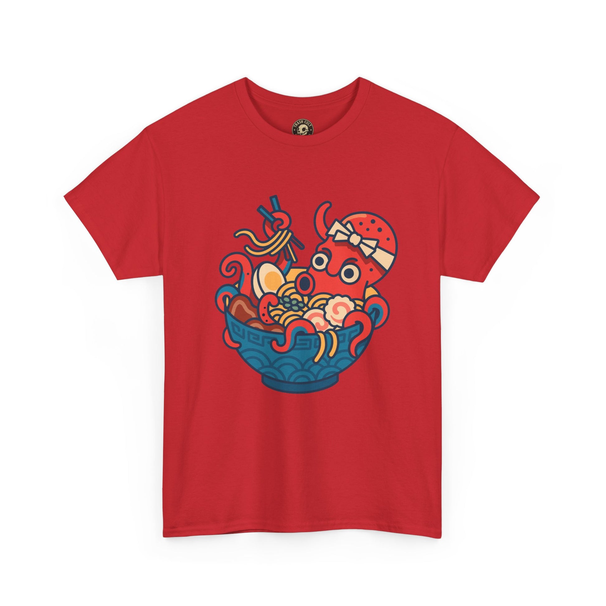 Octopus Ramen Bowl Shirt – Funny Japanese Noodle Graphic Tee