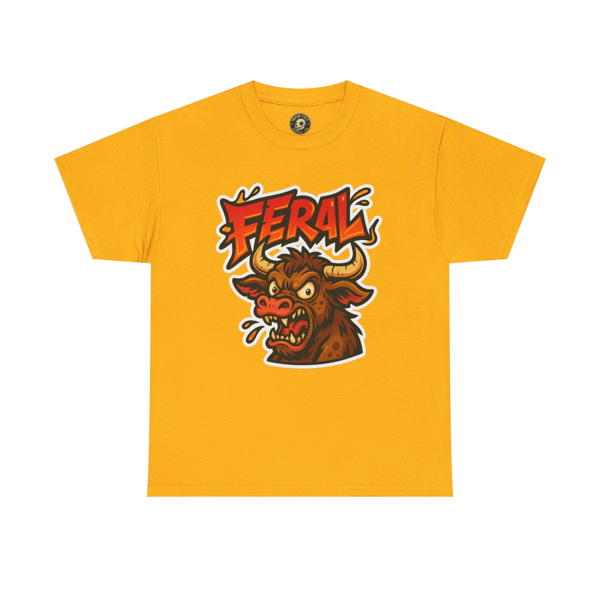Feral Graphic Tee, Unisex T-Shirt for Animal Lovers, Casual Wear, Birthday Gift, Unique Design, Everyday Style