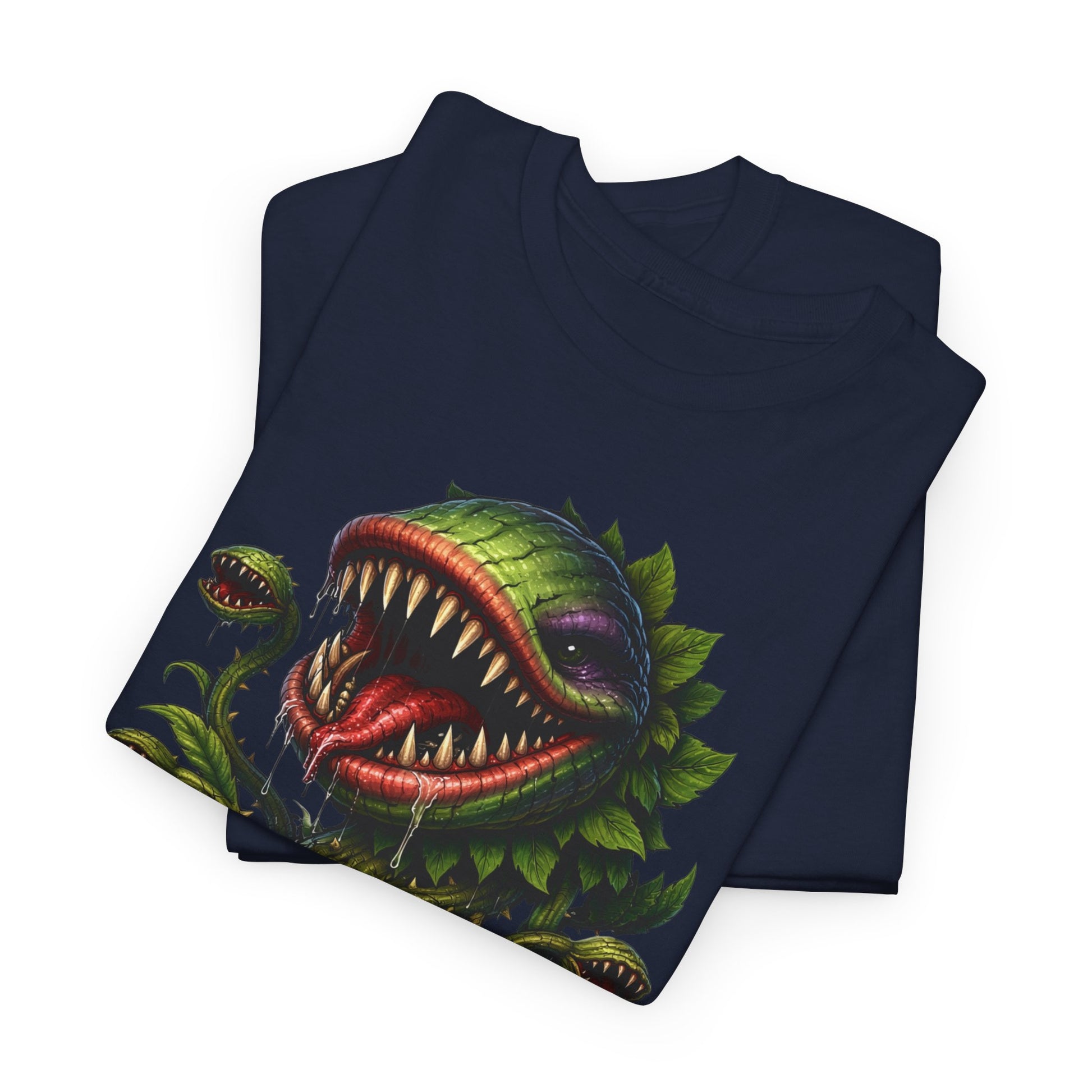 Carnivorous Plant Graphic Tee — "Trash Cult Supply Co." Potted Monster Shirt