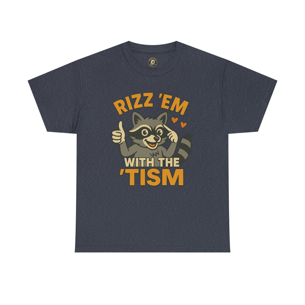 Rizz ’Em With the ’Tism T-Shirt – Funny Neurodivergent Graphic Tee for Bold Personalities