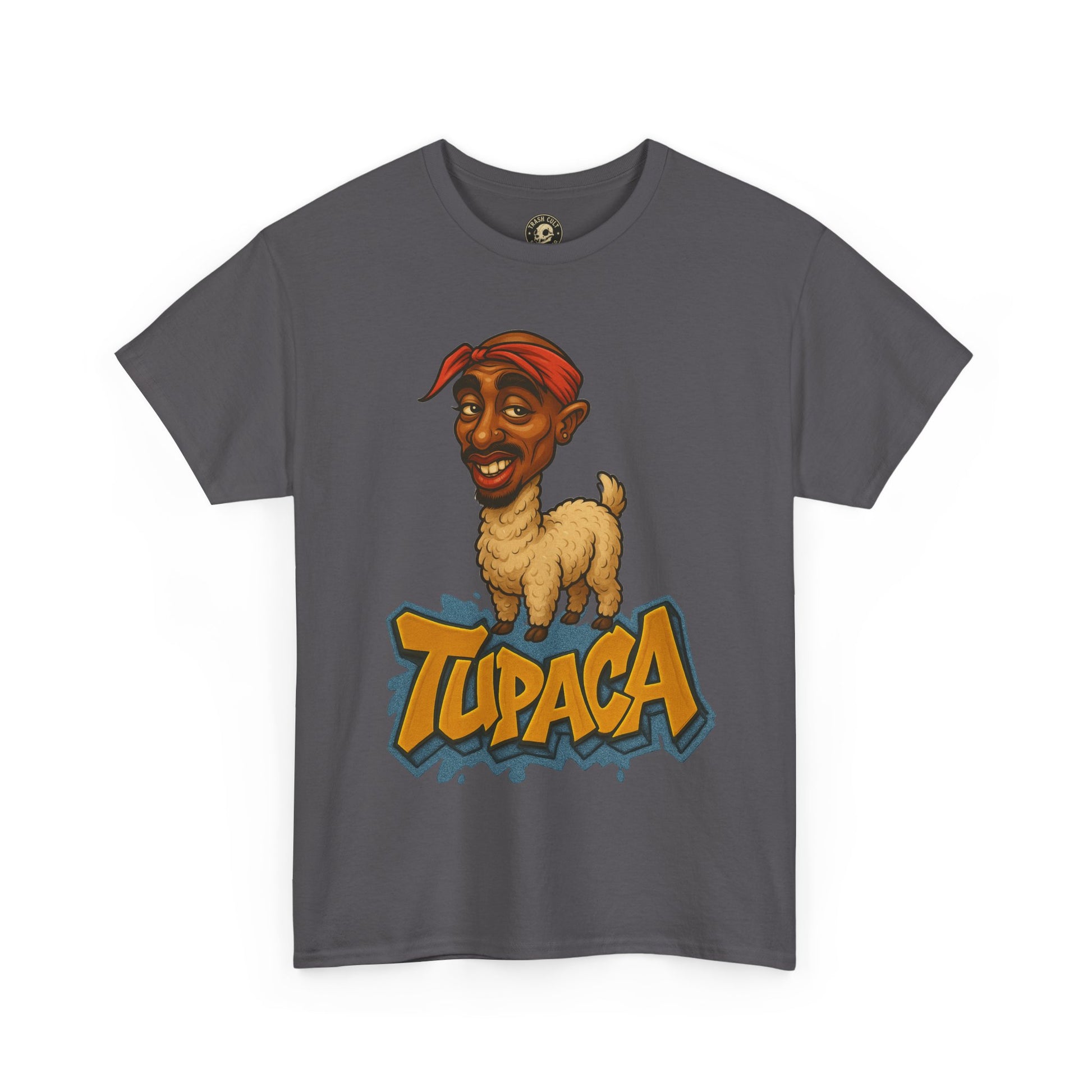 Tupaca Graphic Tee - Fun Unisex Cotton Shirt, Quirky Gift for Music Lovers, Streetwear Fashion, Cool Casual Wear, Hip Hop Band Merch