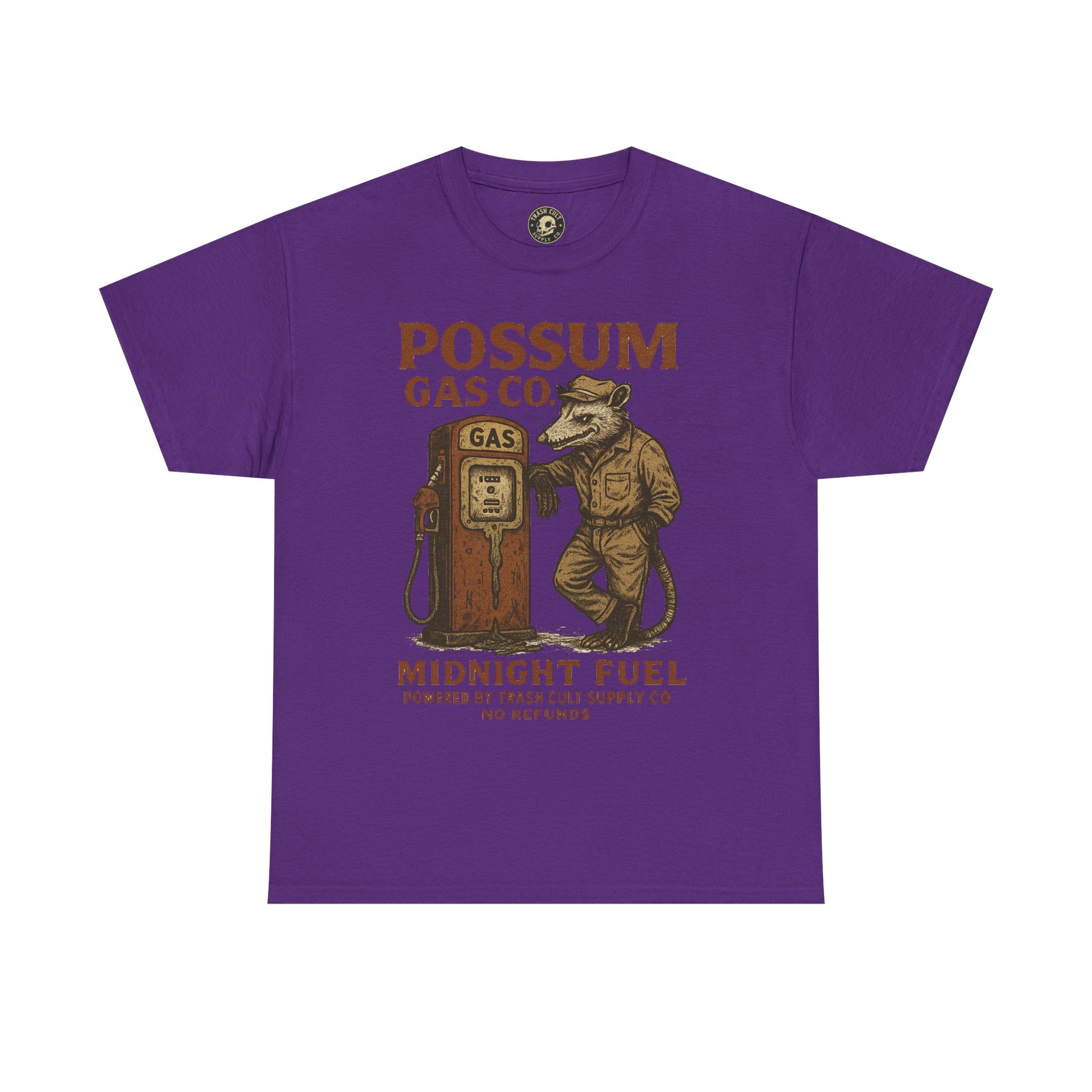 Possum Gas Co. Vintage Feral Mechanic Shirt – Trash Cult Supply Co. – Gildan 5000