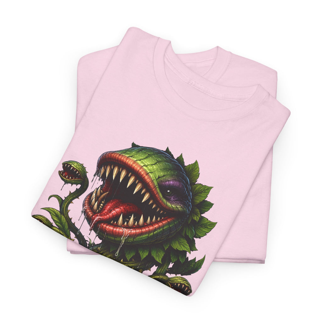 Carnivorous Plant Graphic Tee — "Trash Cult Supply Co." Potted Monster Shirt