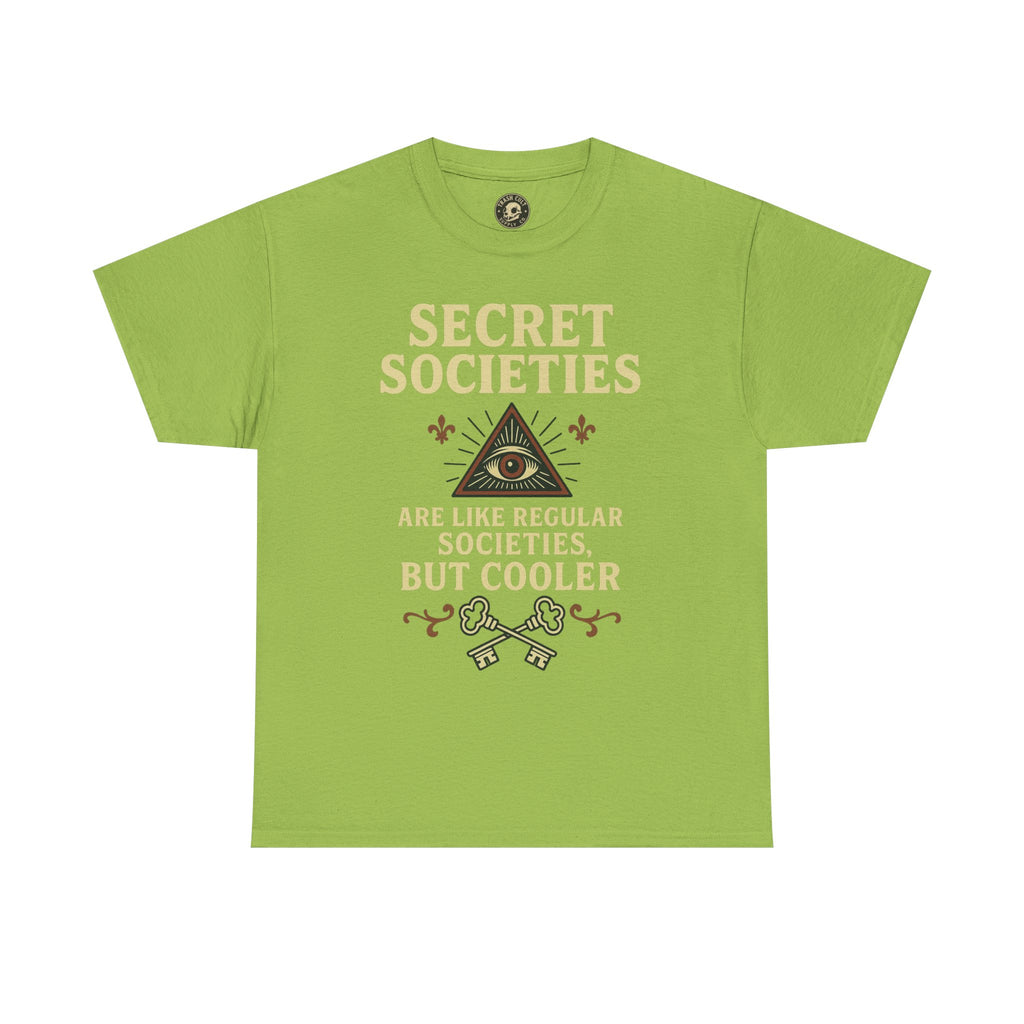 Secret Societies Shirt – Illuminati Eye Graphic Tee – Gildan 5000 Soft Cotton – Trash Cult Vintage Design