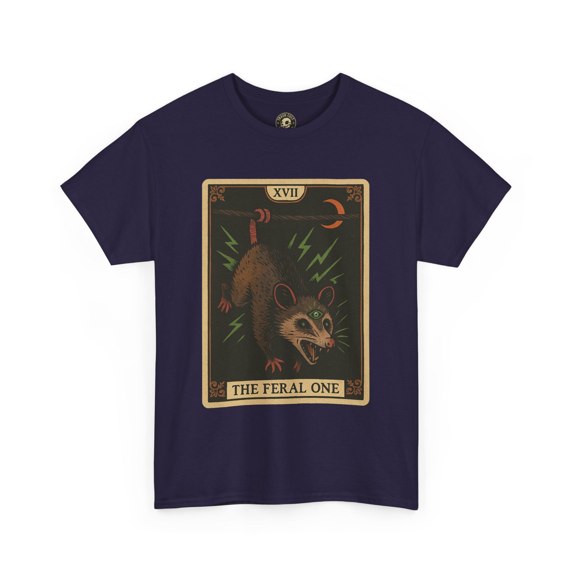Feral One Graphic Tee - Quirky Unisex T-Shirt, Vintage Inspired, Animal Art, Casual Wear, Gifts for Him/Her