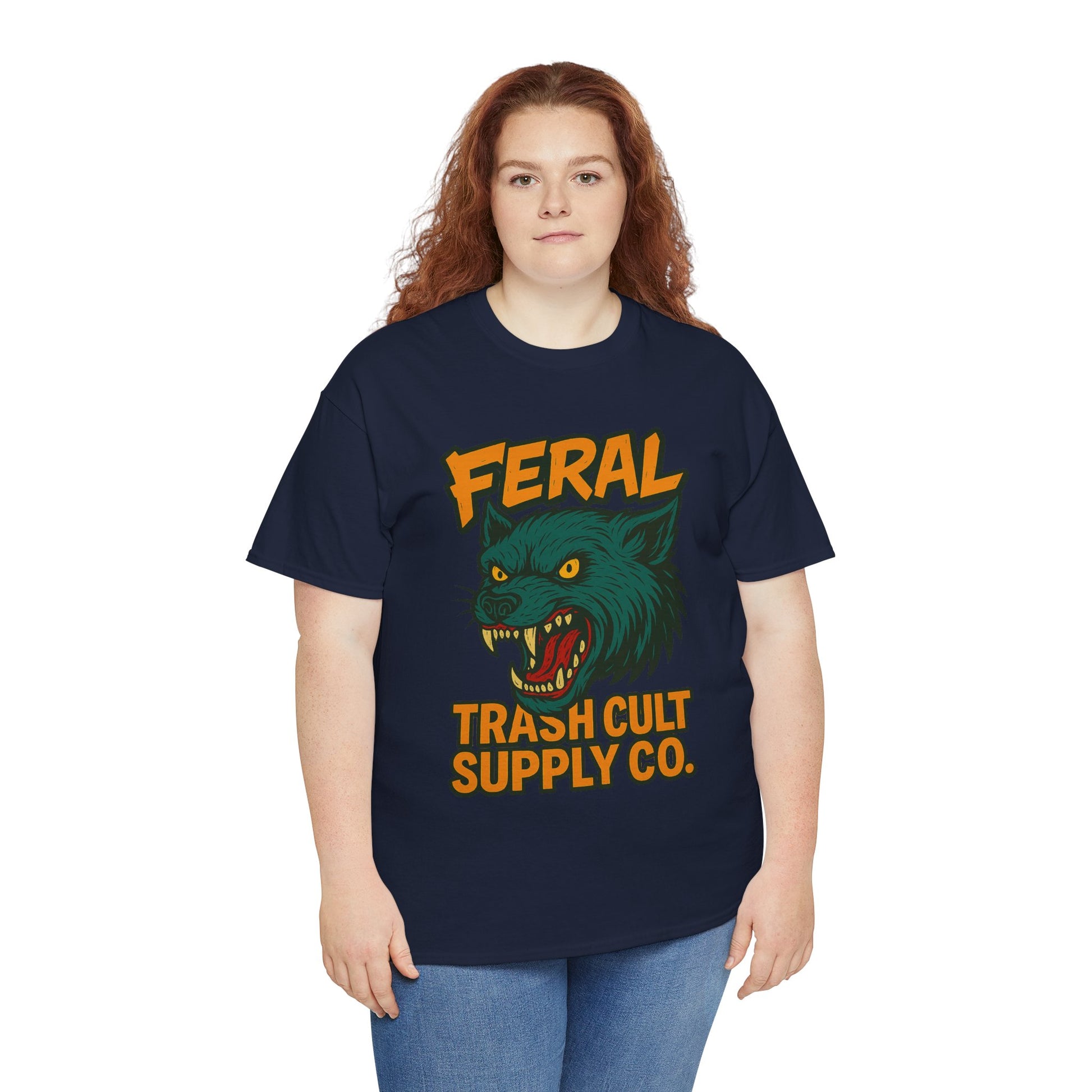 FERAL Wolverine Shirt – Trash Cult Graffiti Tee (Gildan 5000)