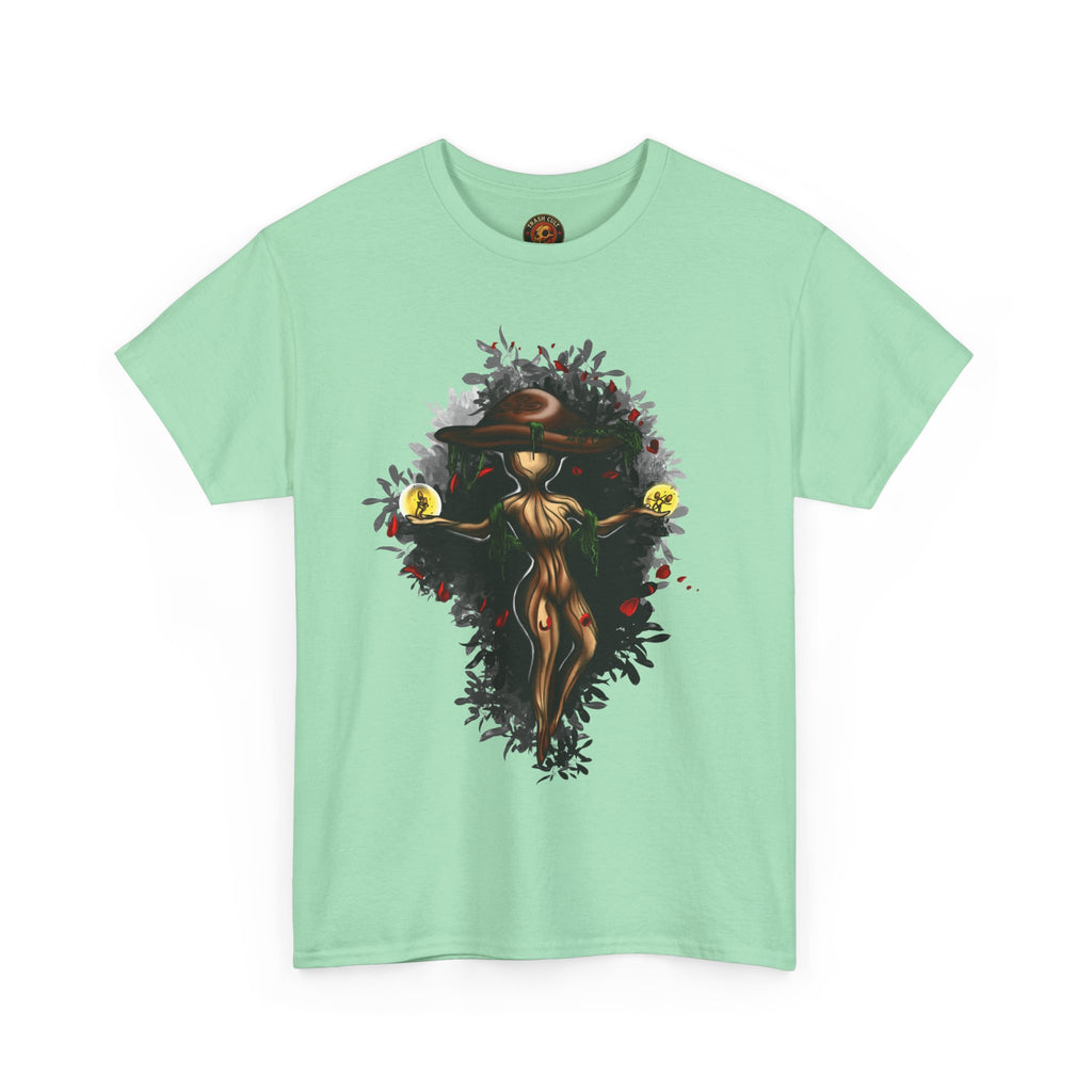 Mushroom Spirit T-Shirt – Lara Davenport x Trash Cult Supply Co. Collab (Gildan 5000)