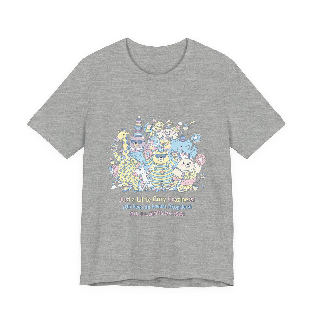 Chaotic Kawaii Tiny Monster Tee, absurd cute pastel whimsical weird