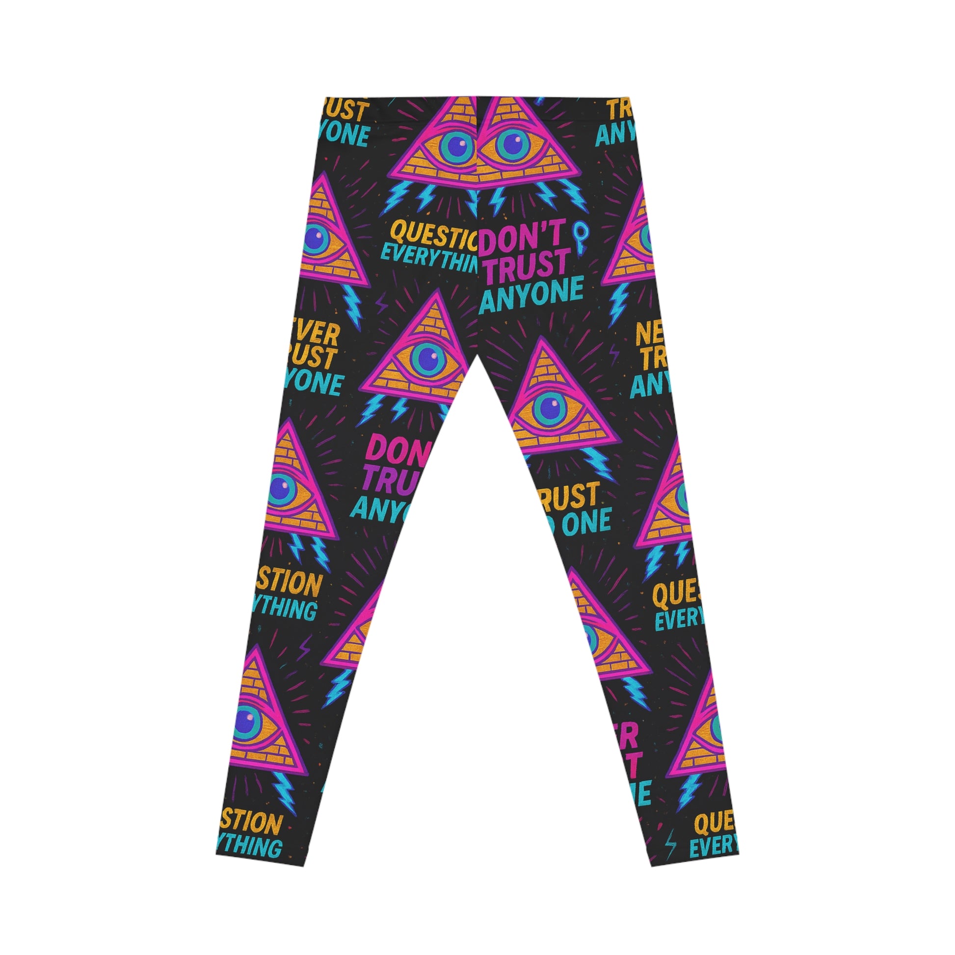 Don’t Trust Anyone – Limited Edition All-Over Print Leggings | Illuminasty Drop