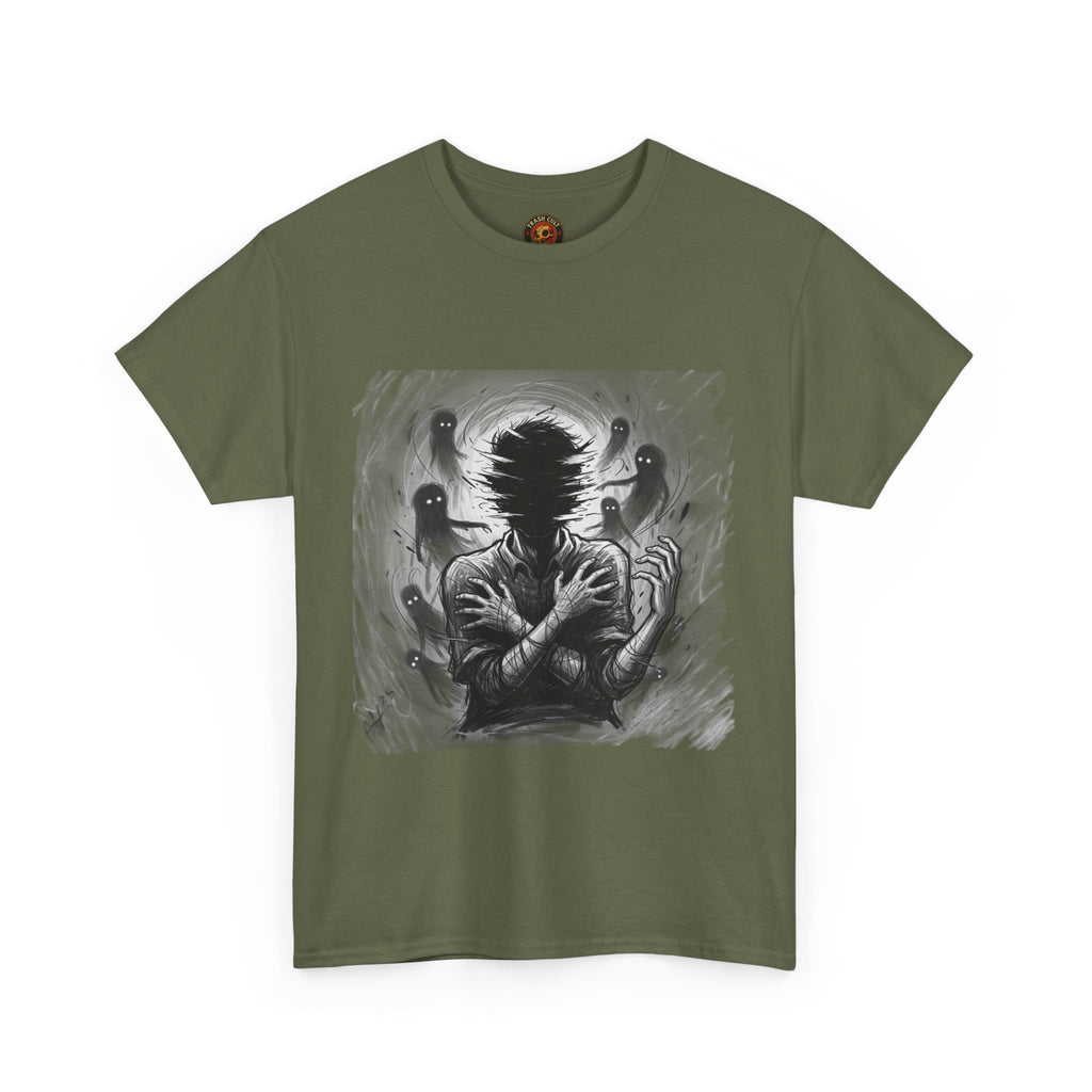 Xian Allen x Trash Cult Shirt – “Don’t Let Them In” | Ghost Spiral Emotional Horror Tee