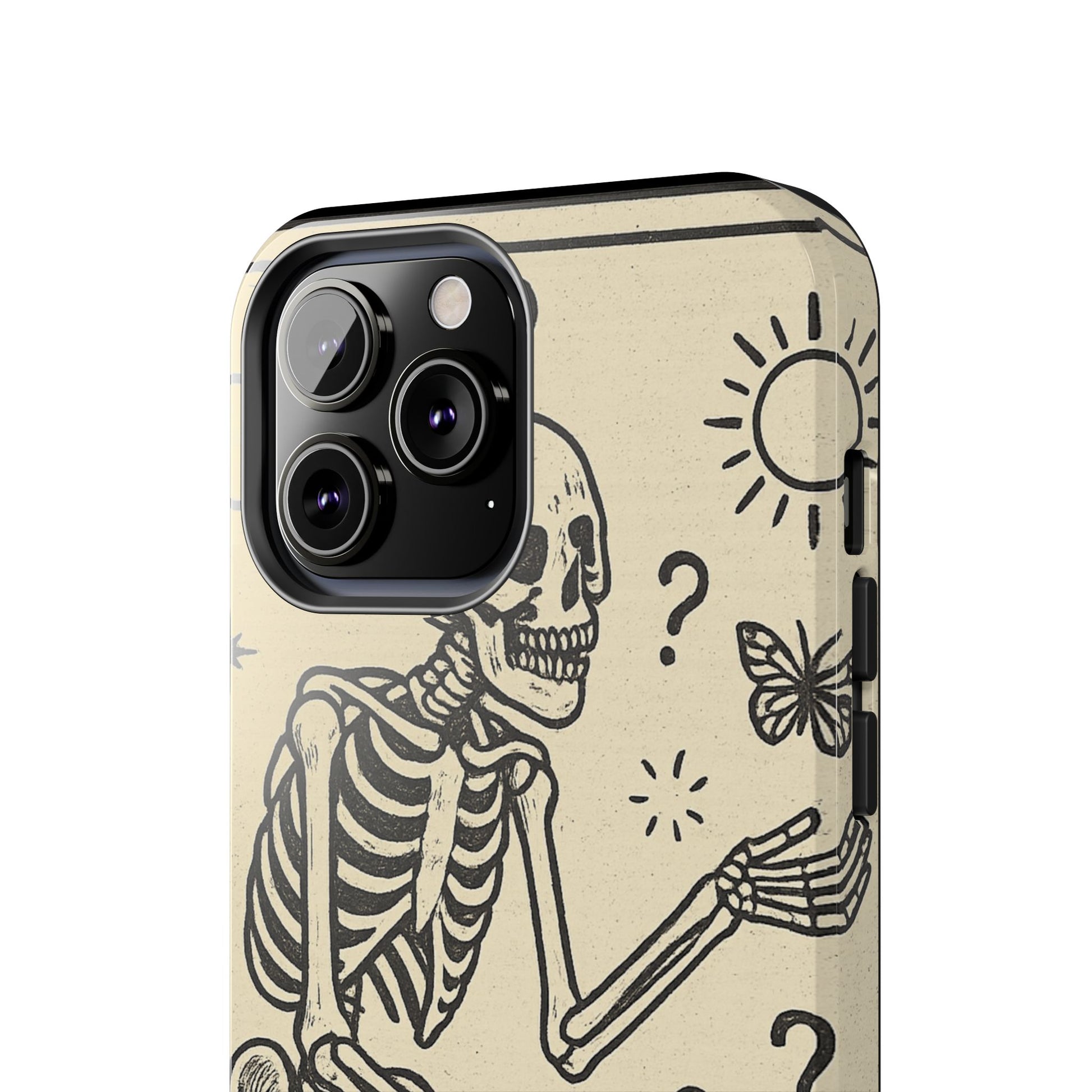 Skeleton ADHD Phone Cases, Unique Phone Cover, Funny ADHD Gift, Quirky Skeleton Design, Cool Accessories for Everyone