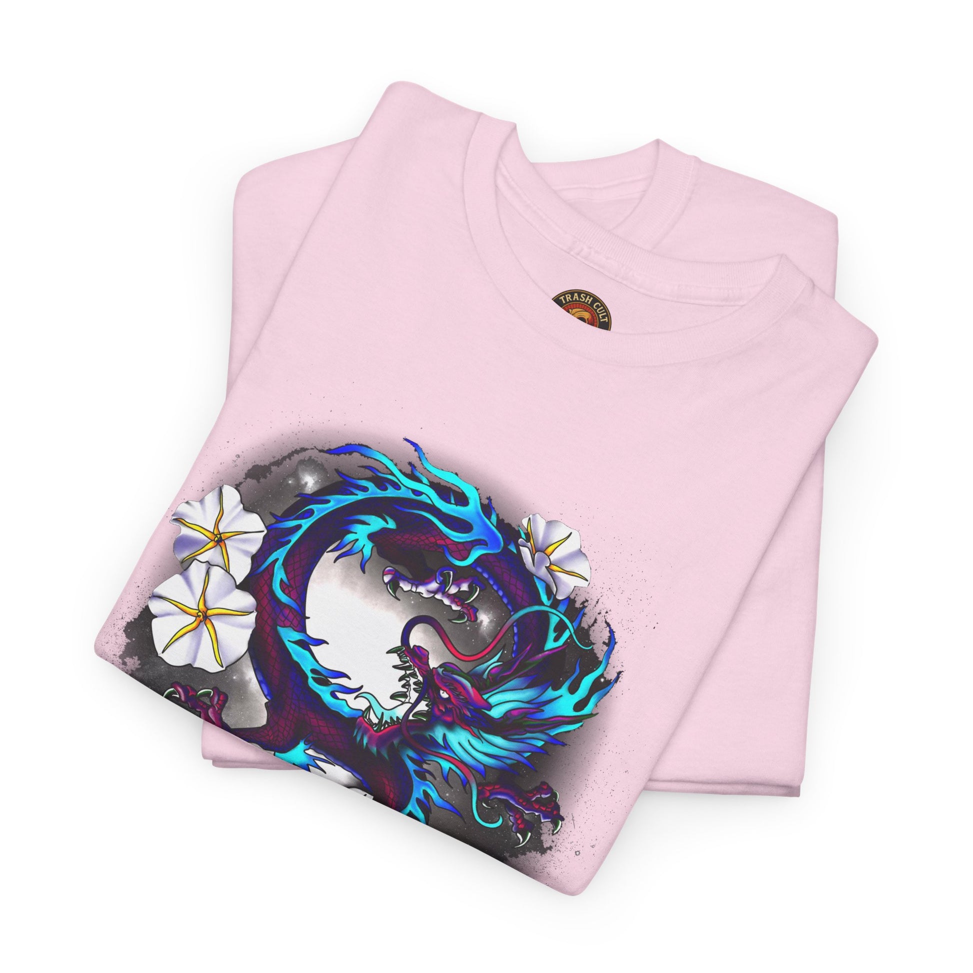 Electric Dragon Tattoo T-Shirt – Lara Davenport x Trash Cult Supply Co. Collab (Gildan 5000)