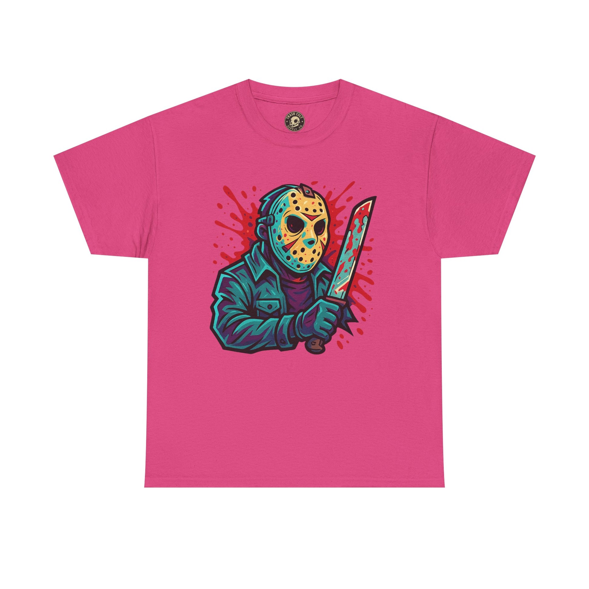 Jason Voorhees Graffiti Shirt – New School Horror Art on Gildan 5000