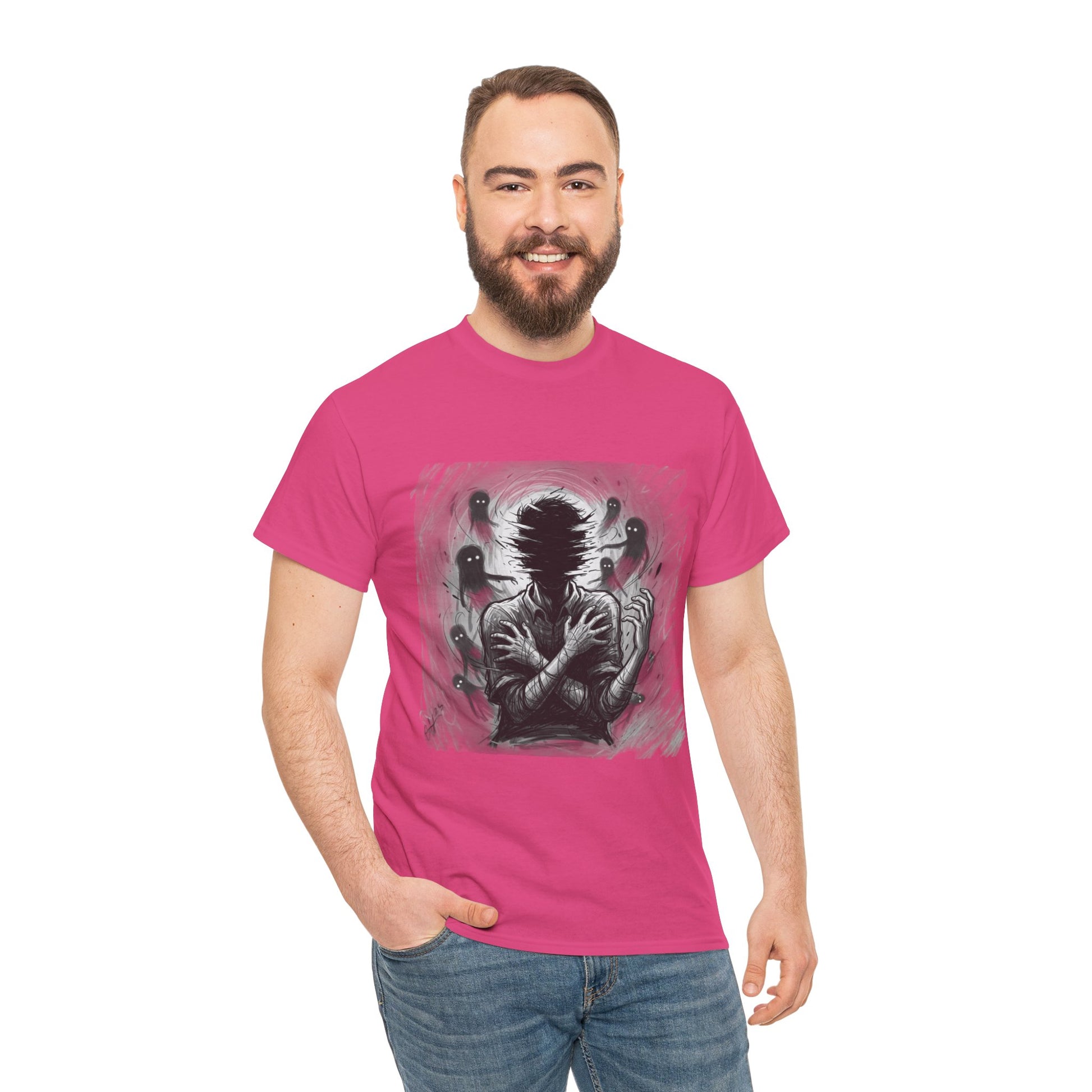 Xian Allen x Trash Cult Shirt – “Don’t Let Them In” | Ghost Spiral Emotional Horror Tee