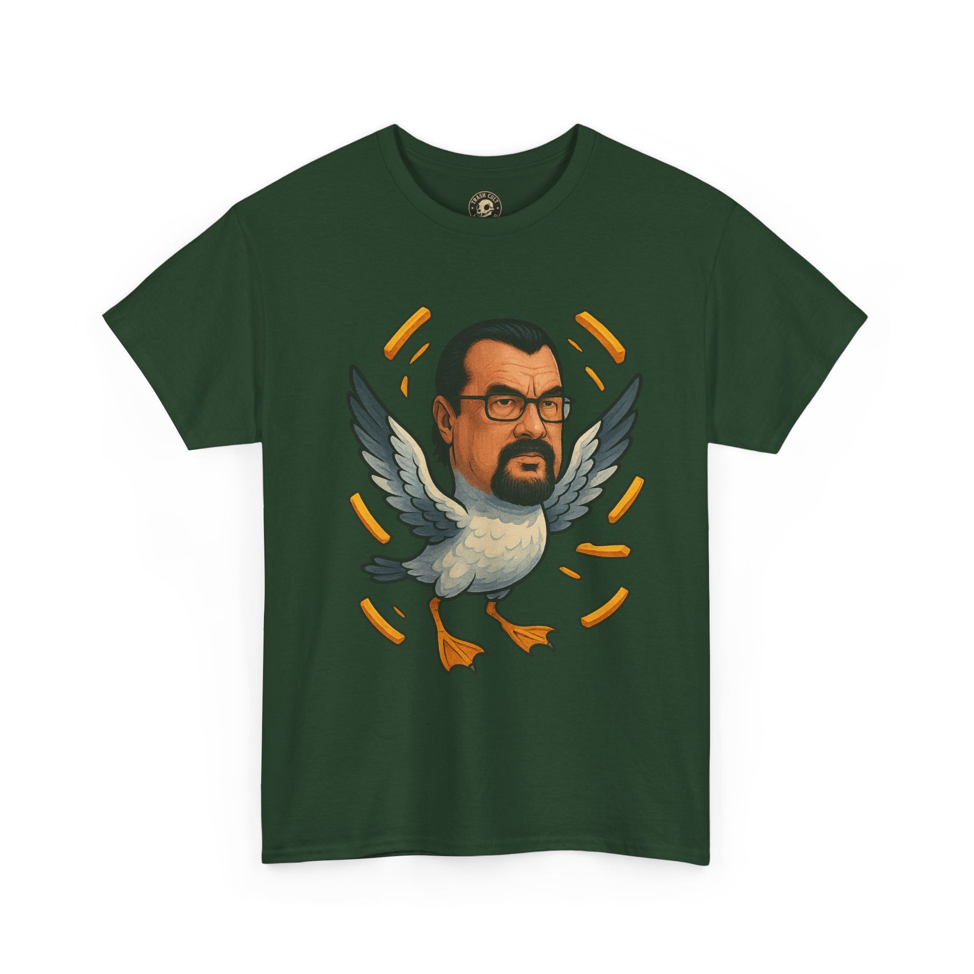 Steven Seagull Shirt – Funny New School Caricature Tee | Gildan 5000 Unisex Cotton Shirt