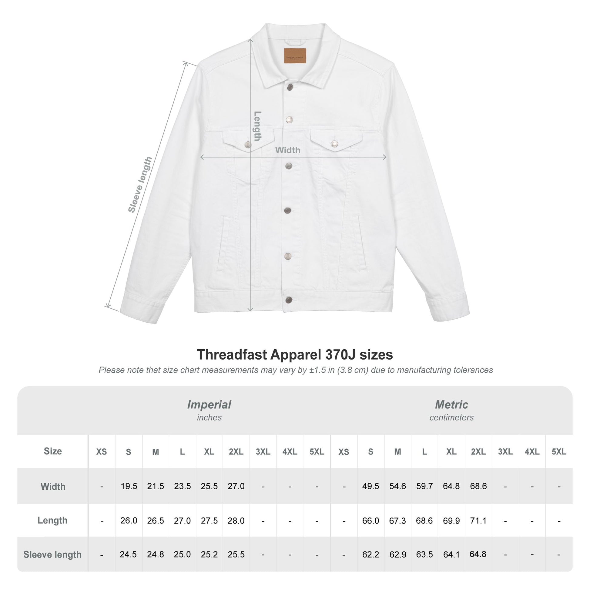 FERAL Embroidered Denim Jacket – Trash Cult Supply Co. (Black or Classic Denim)