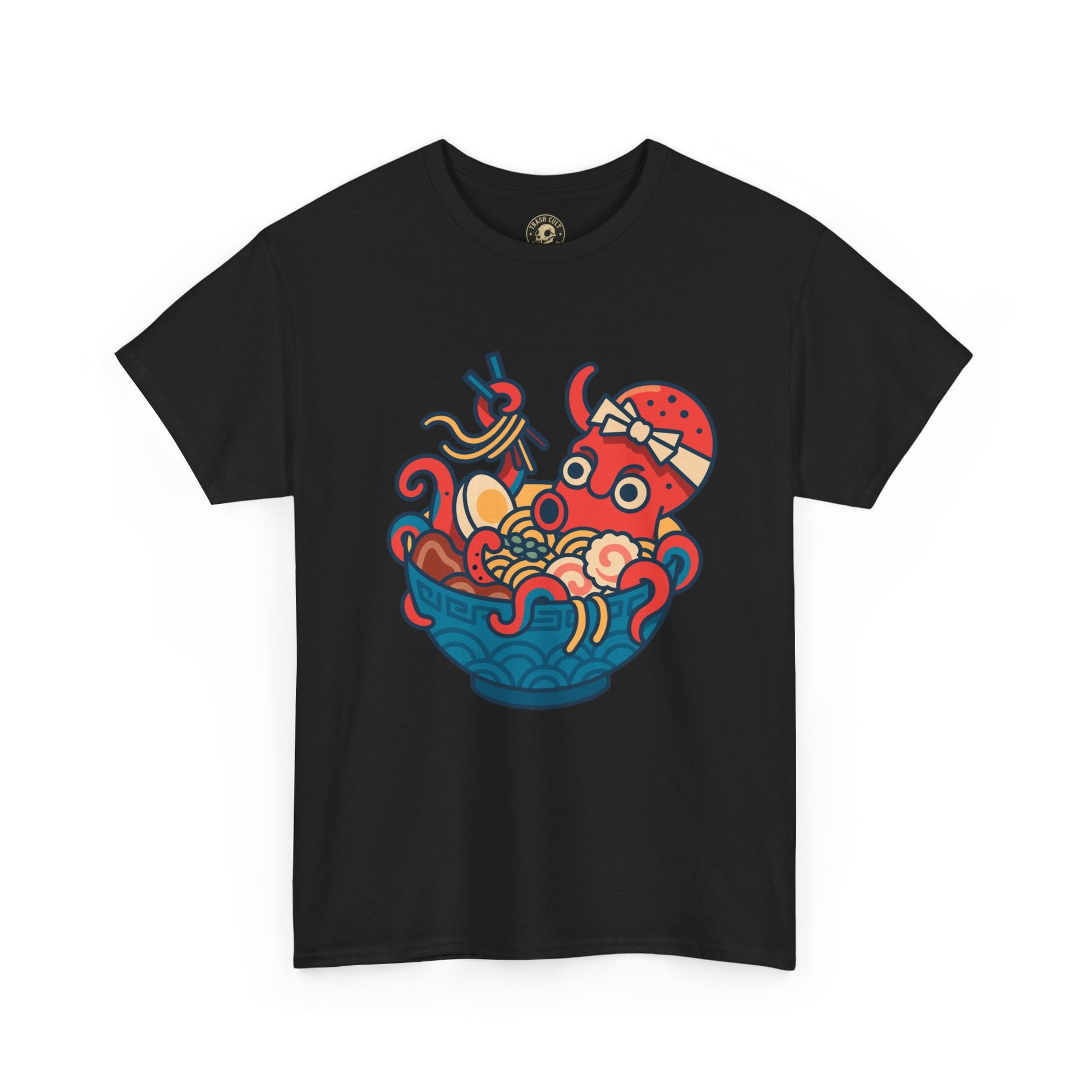 Octopus Ramen Bowl Shirt – Funny Japanese Noodle Graphic Tee