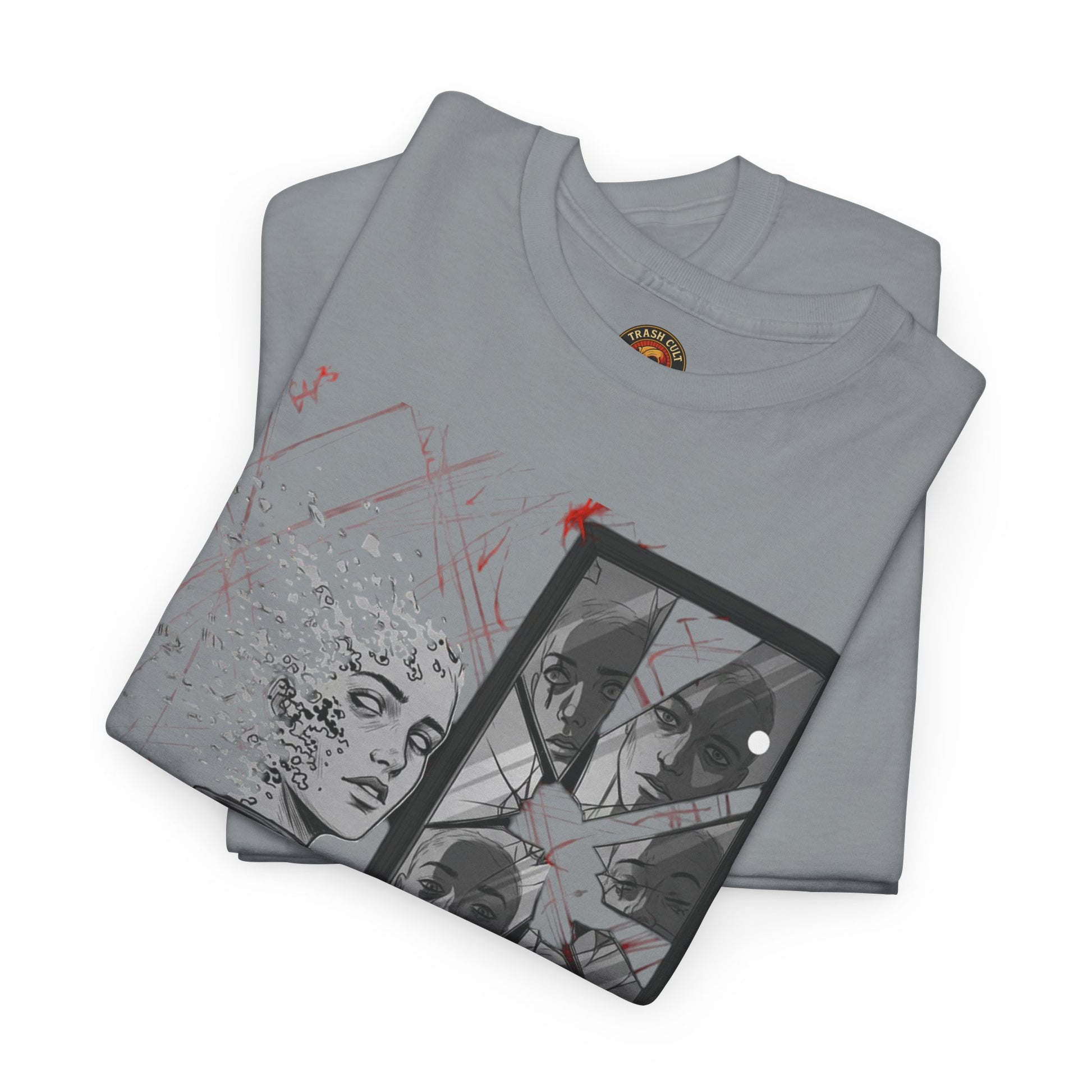 Xian Allen x Trash Cult Shirt – “Don’t Look Too Close” | Surreal Dark Art T-Shirt