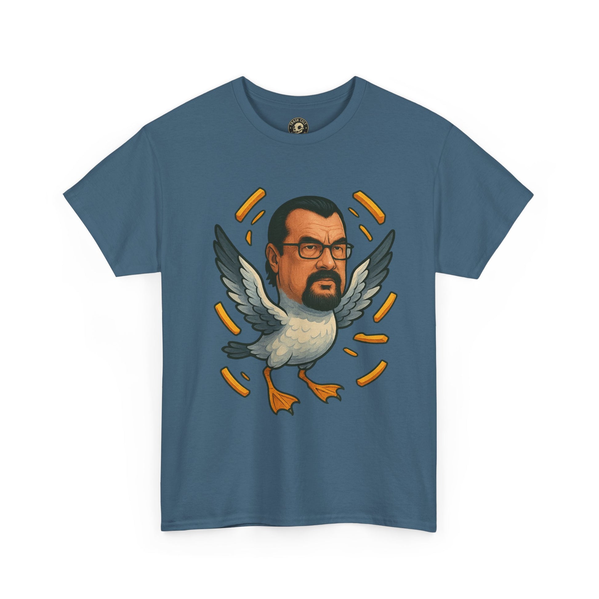 Steven Seagull Shirt – Funny New School Caricature Tee | Gildan 5000 Unisex Cotton Shirt