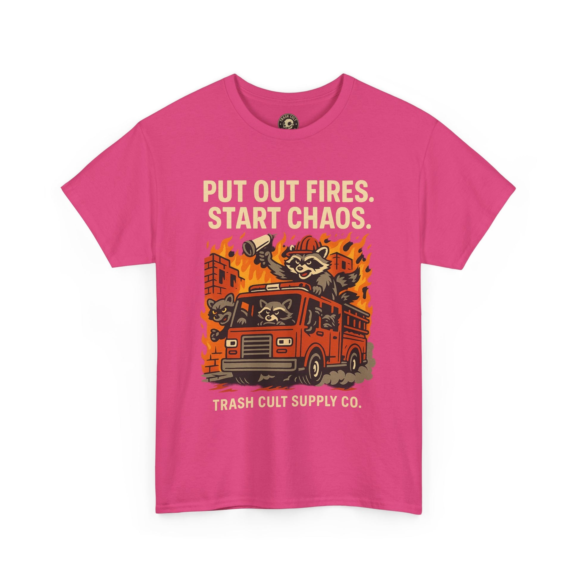 Put Out Fires Start Chaos Unisex Heavy Cotton Tee | Funny Firefighter Shirt | Casual Wear | Gift for Firefighter Lovers, Firefighter [...]