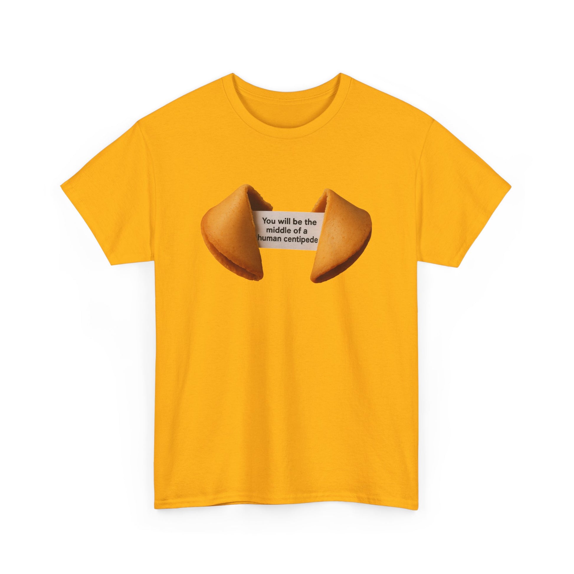 Fortune Cookie Unisex Heavy Cotton Tee - Positive Vibes Shirt